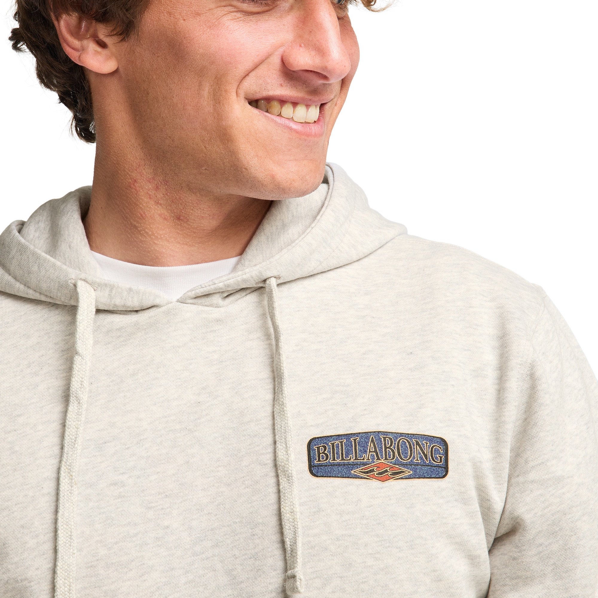 Sudadera de hombre Foundation Billabong - Gris Gris-5
