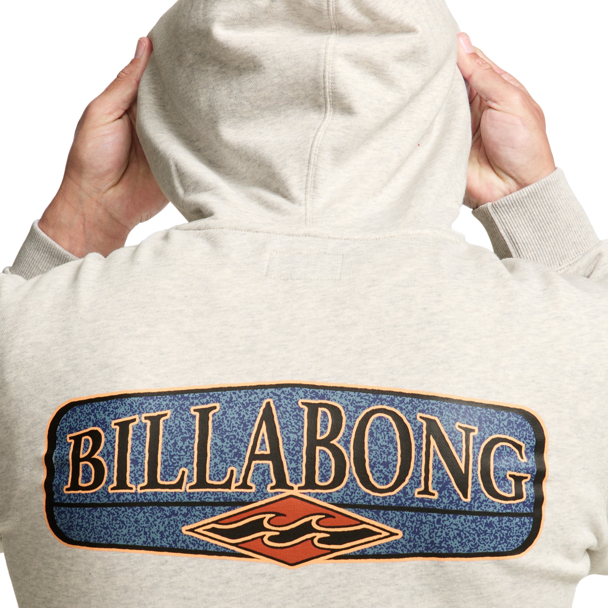 Sudadera de hombre Foundation Billabong - Gris Gris-6