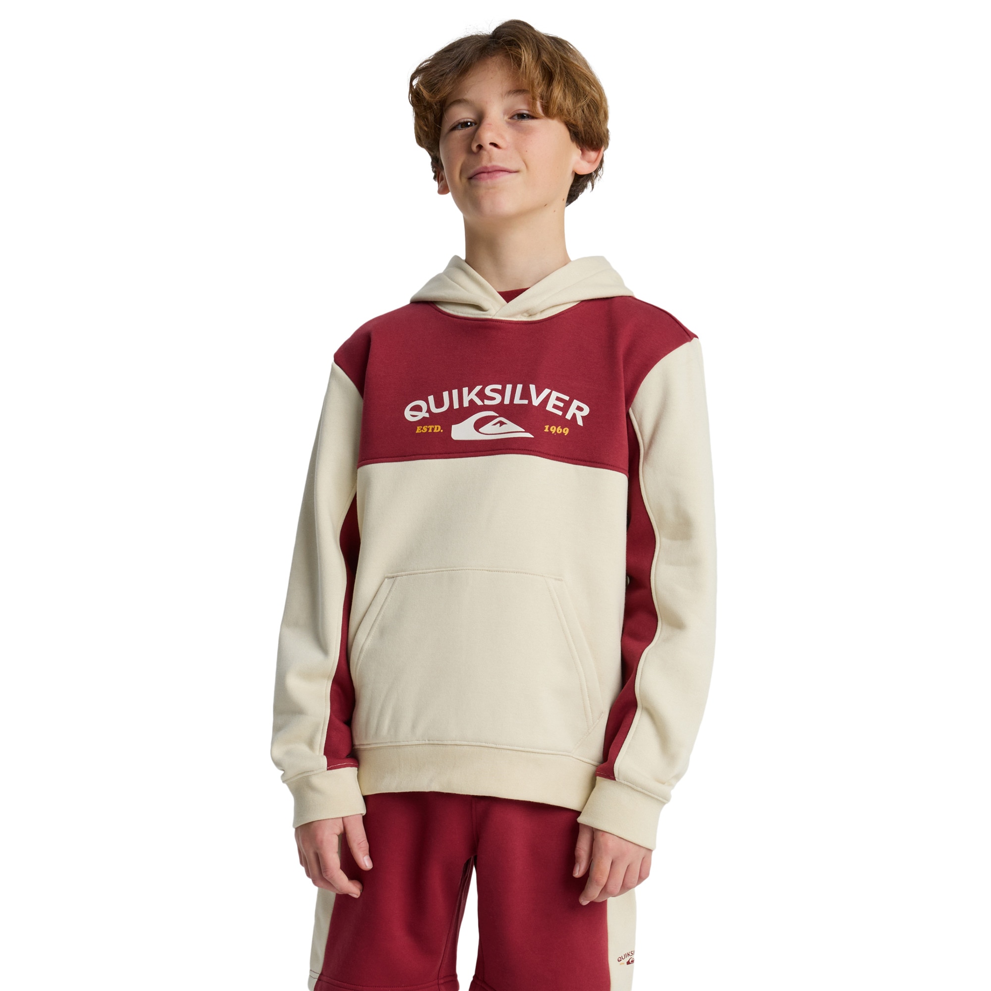 Imagen 1 de Sudadera de niños Knowledge Area Quiksilver Blanco