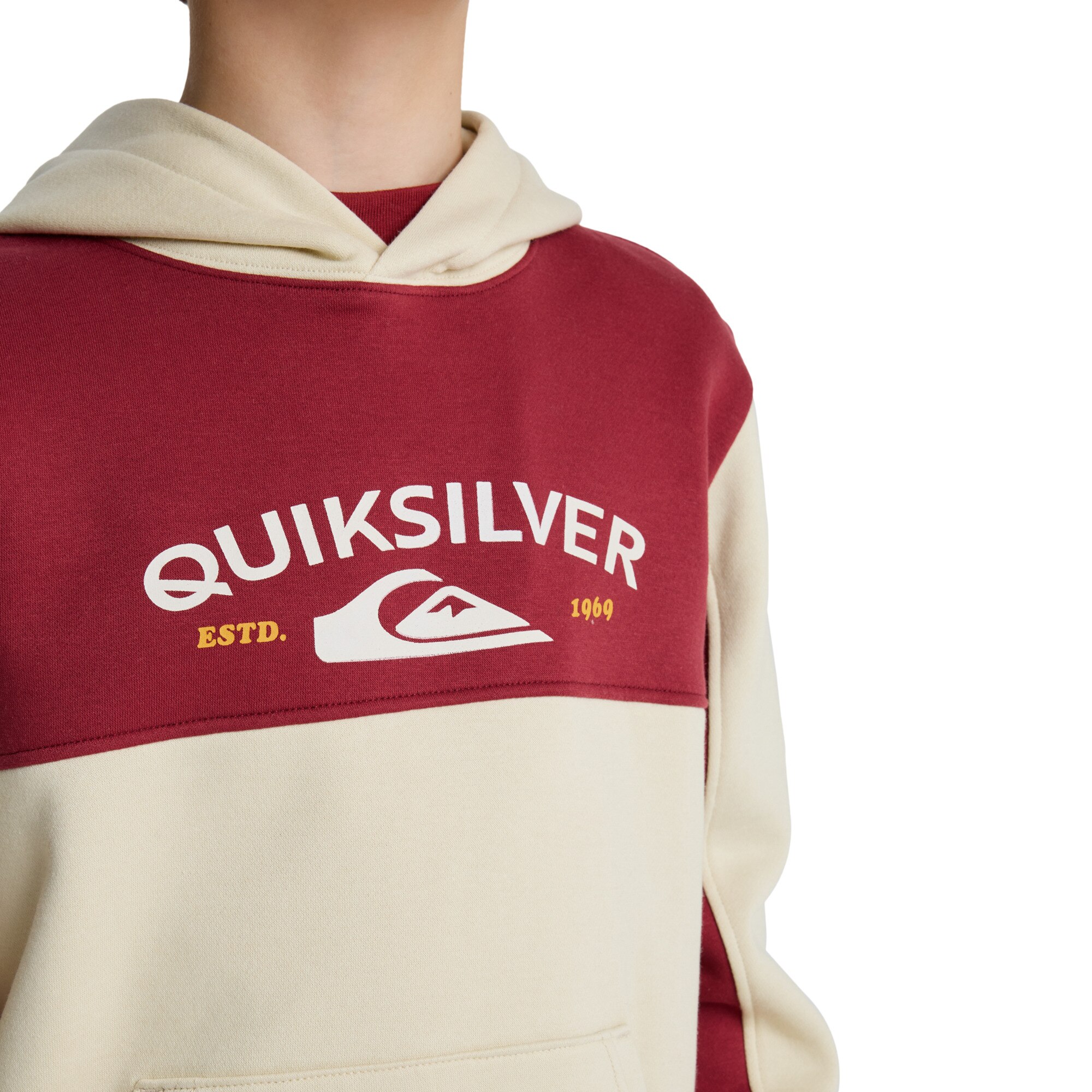 Imagen 4 de Sudadera de niños Knowledge Area Quiksilver - Blanco Blanco