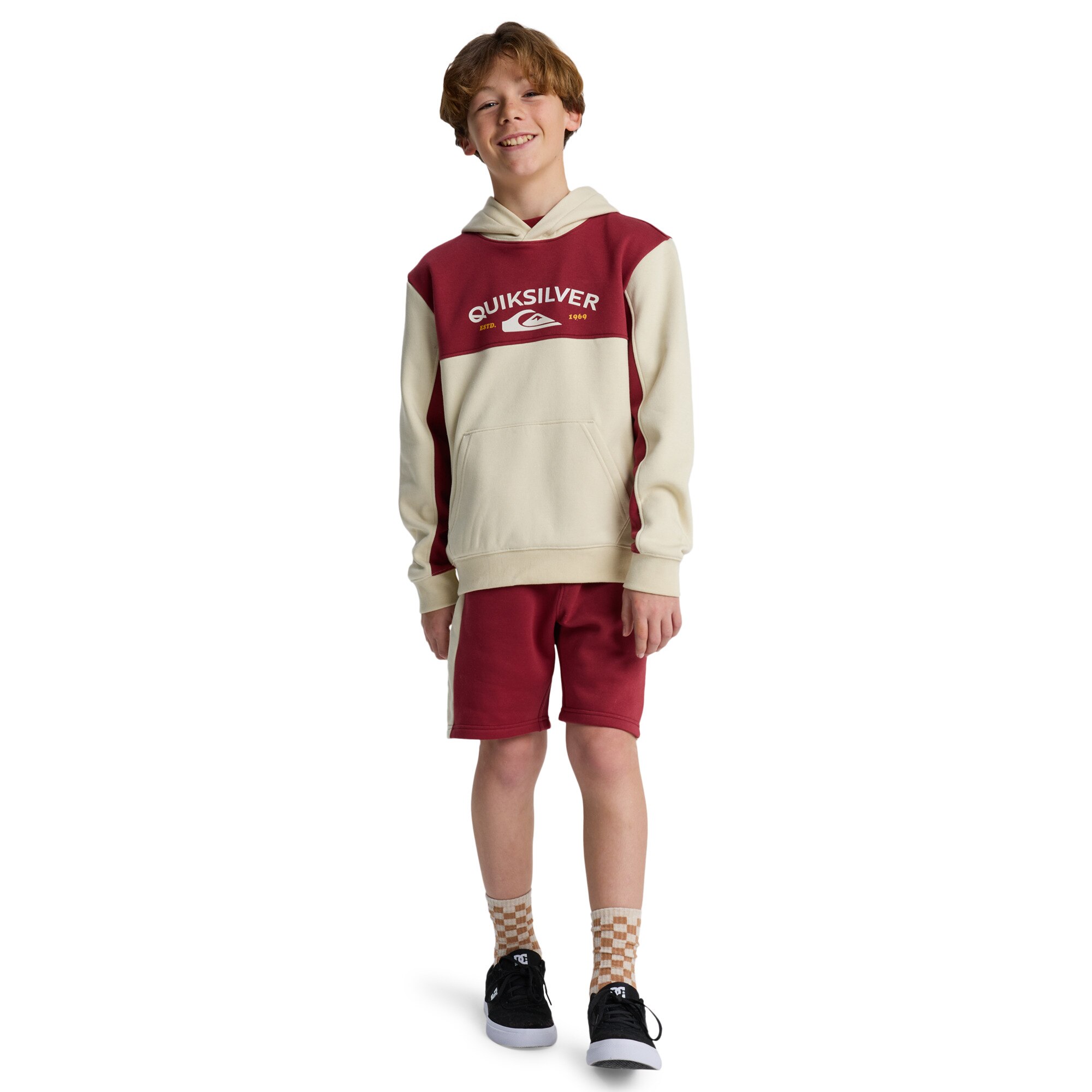 Imagen 5 de Sudadera de niños Knowledge Area Quiksilver - Blanco Blanco
