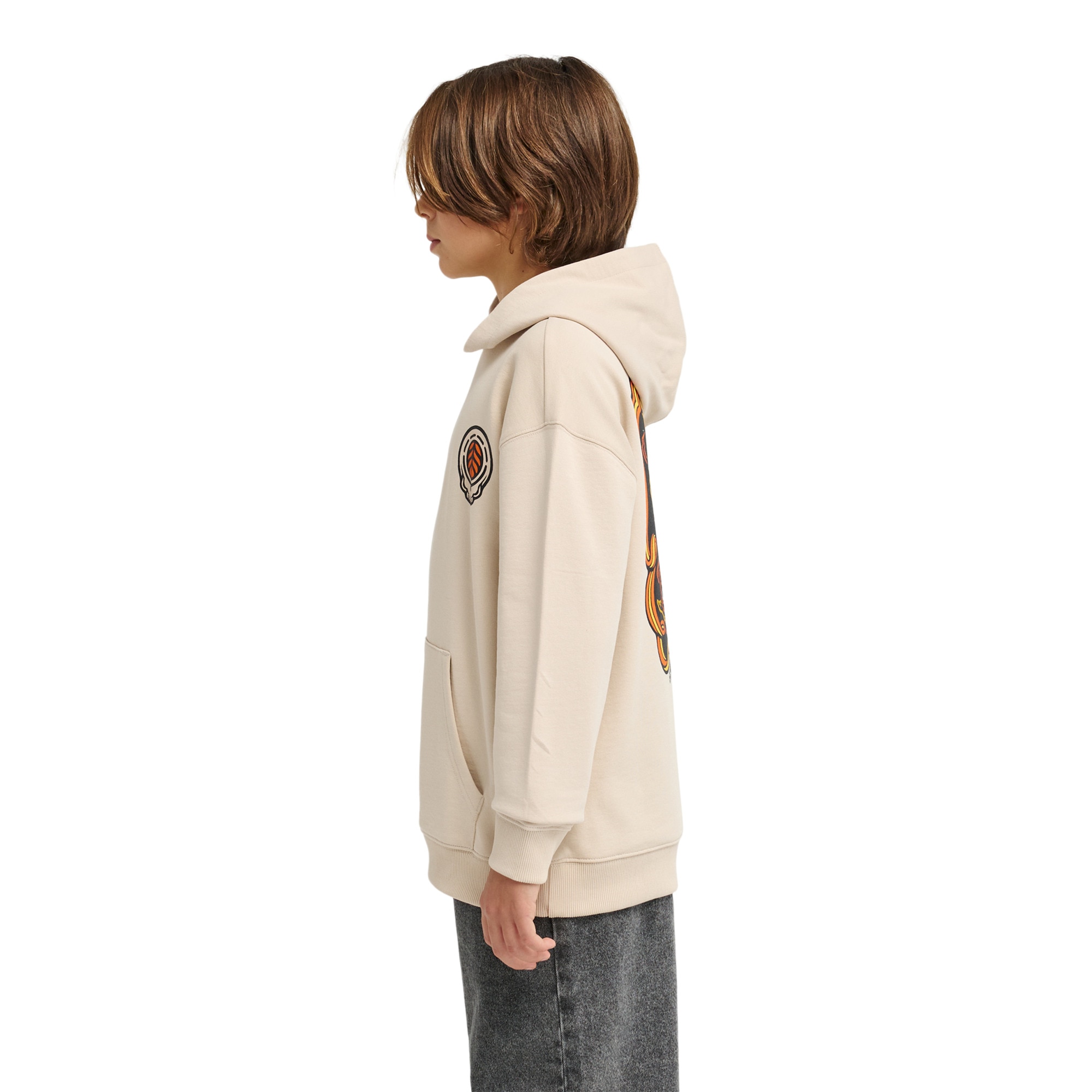 Sudadera de niños Timber Hermit Element - Beige Beige-2
