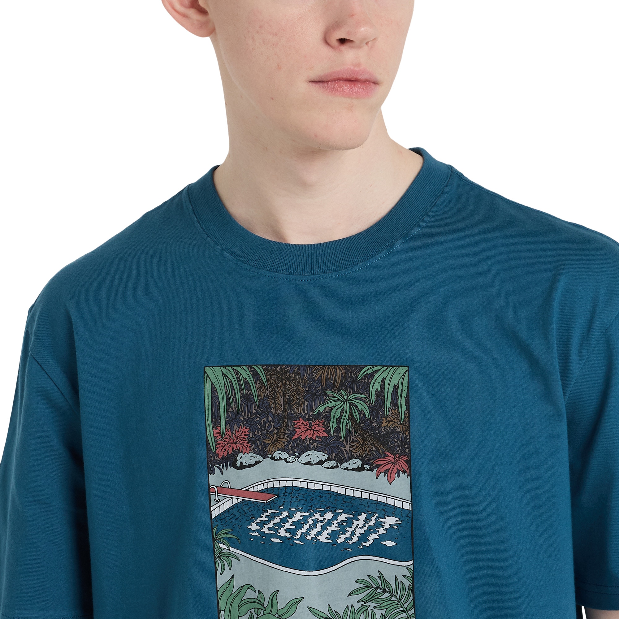 Camiseta de hombre Poolside Element - Azul Azul-4