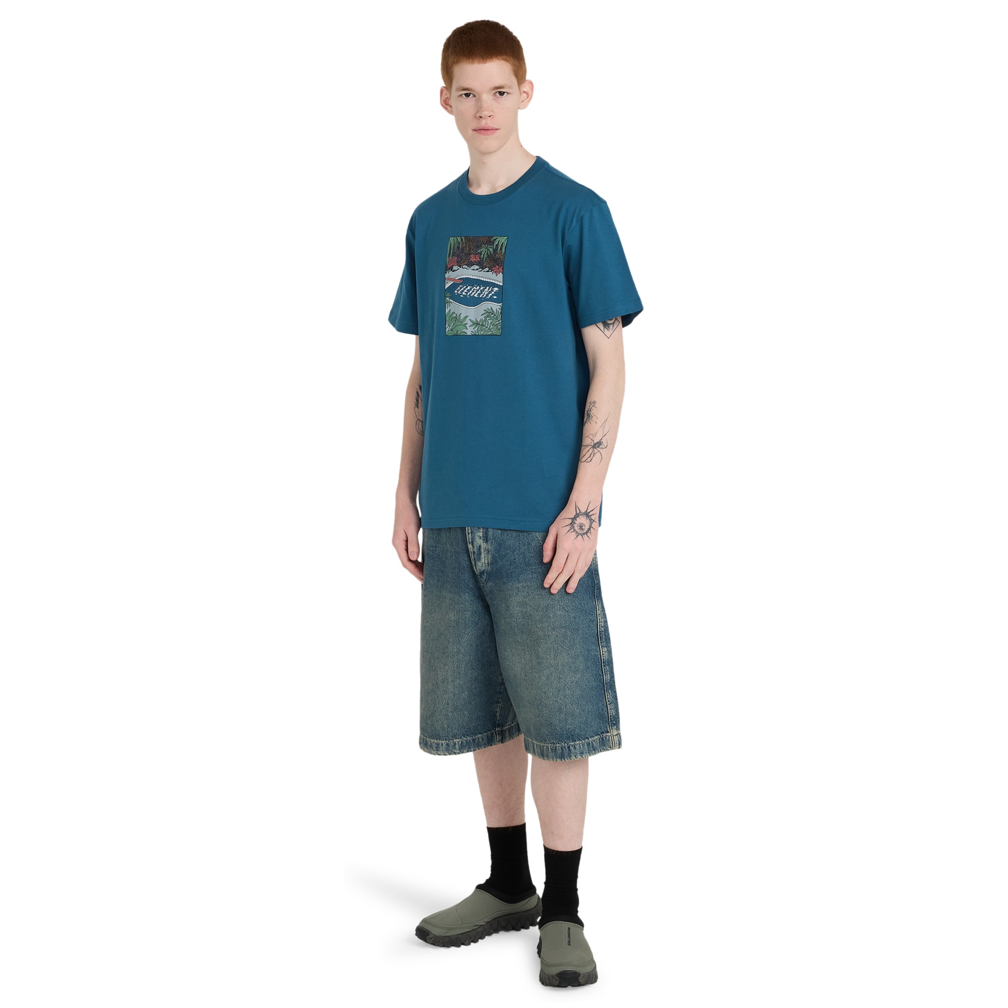 Camiseta de hombre Poolside Element - Azul Azul-5