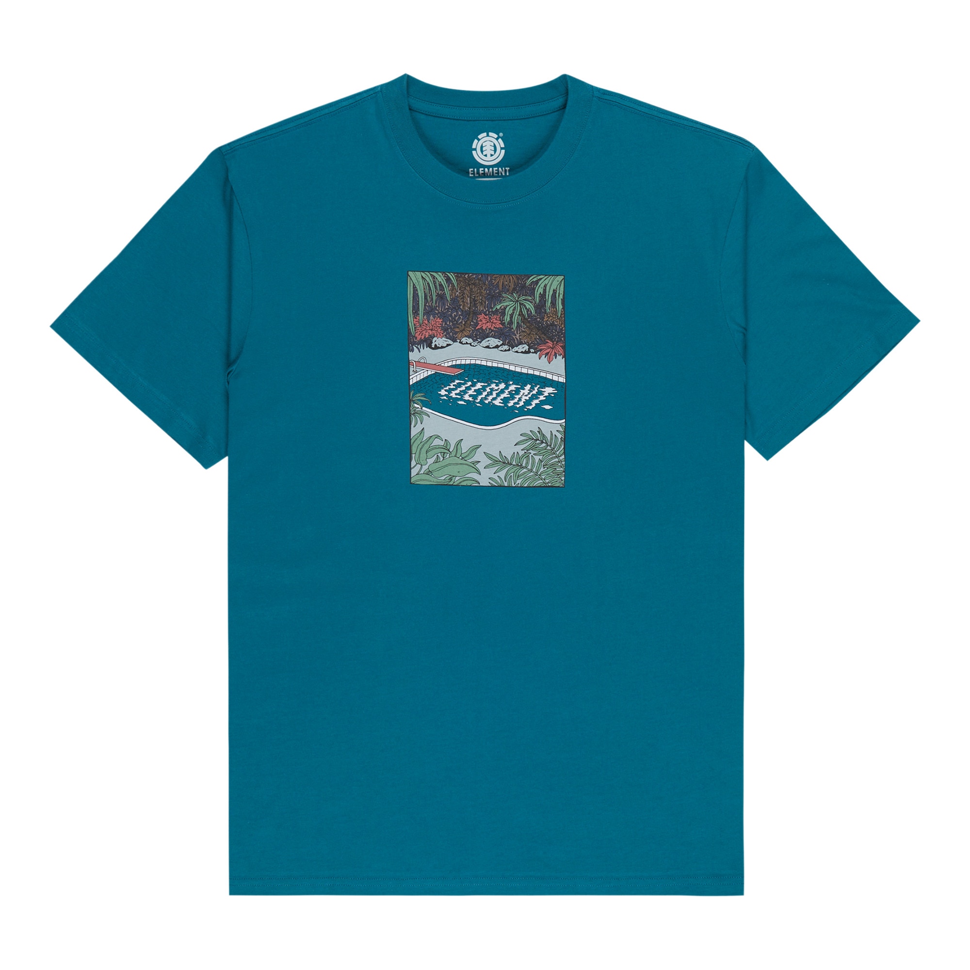 Camiseta de hombre Poolside Element - Azul Azul-6