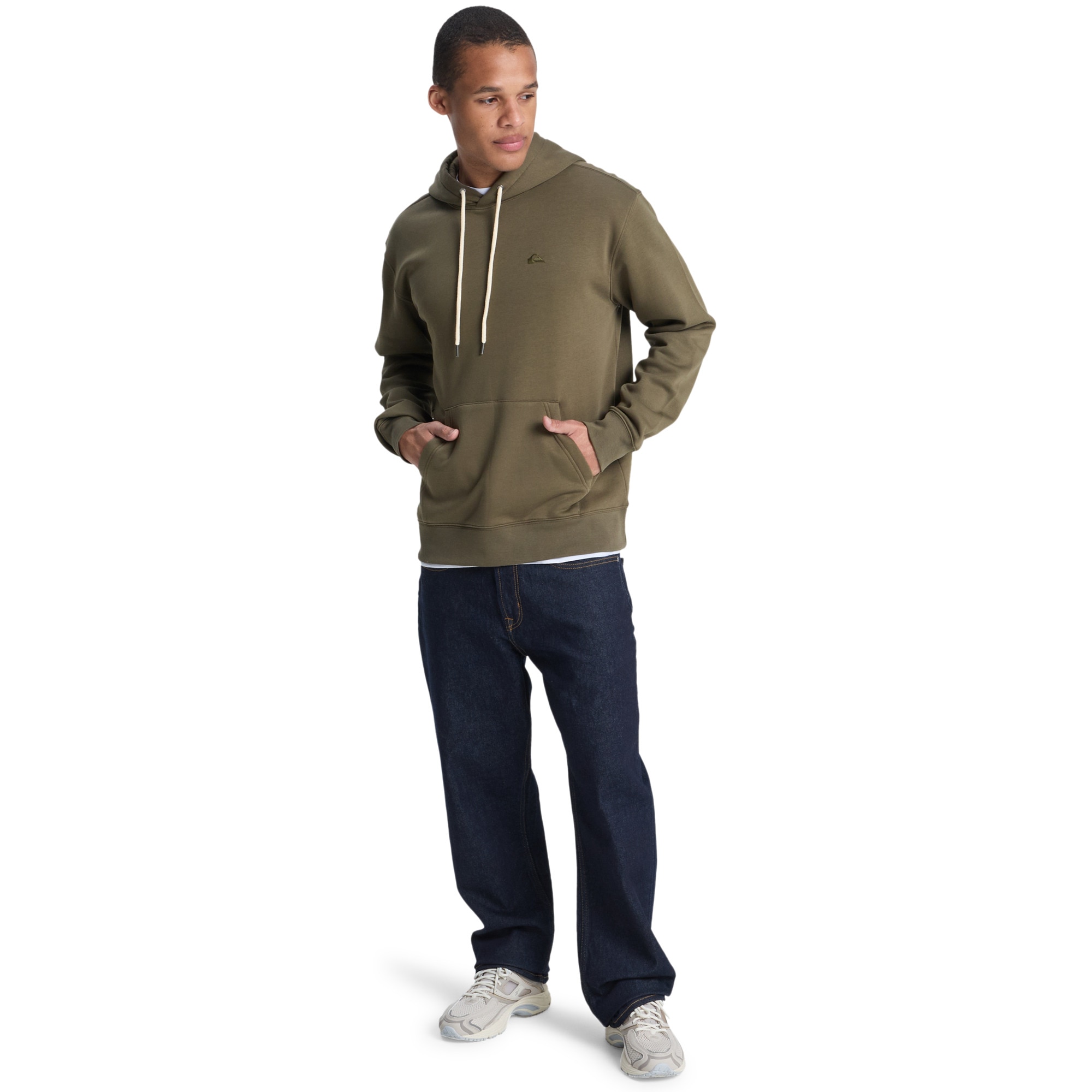 Sudadera de hombre Salt Water Quiksilver - Verde oscuro Verde oscuro-4