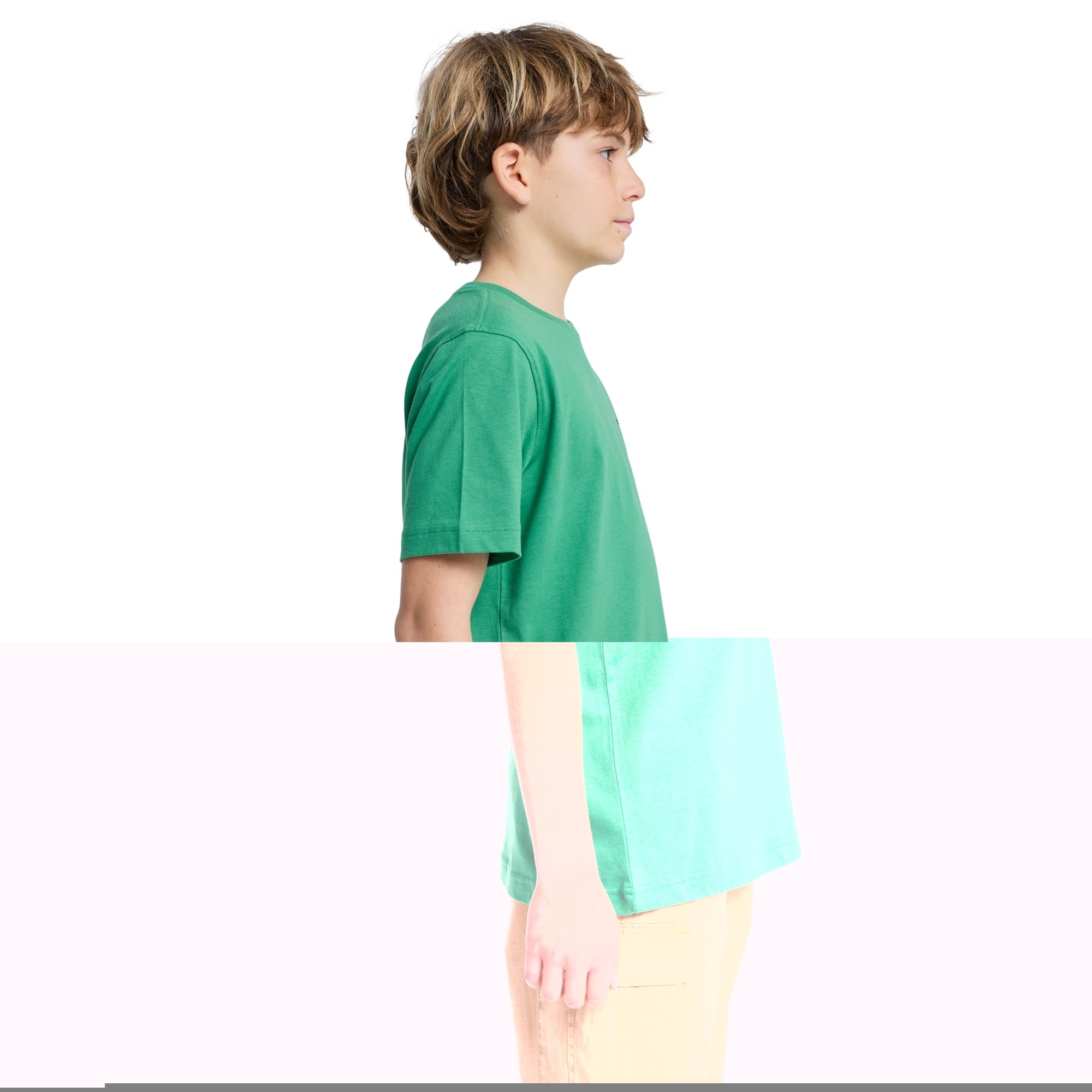 Camiseta de niños Heritage Quiksilver - Verde Verde-3