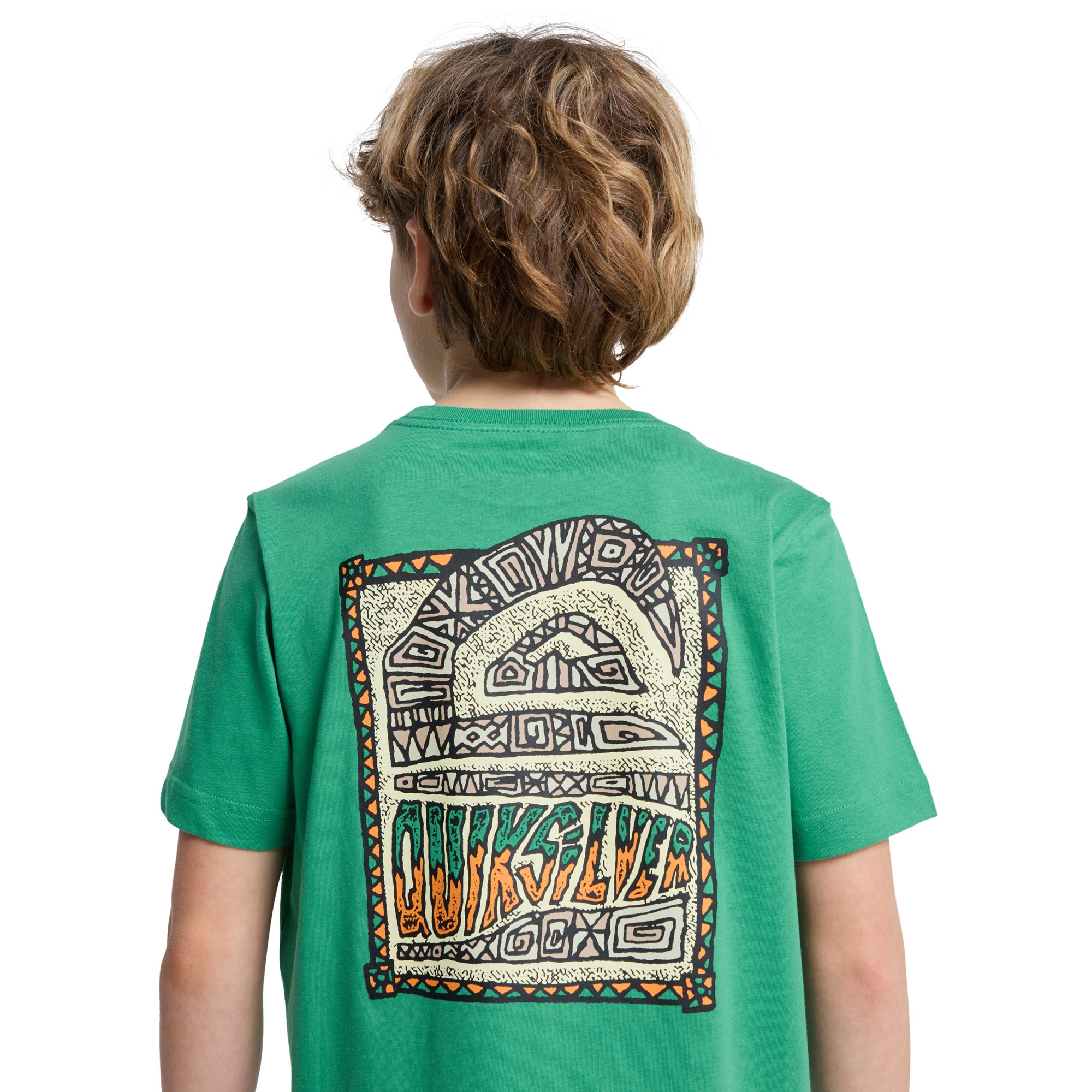 Camiseta de niños Heritage Quiksilver - Verde Verde-6