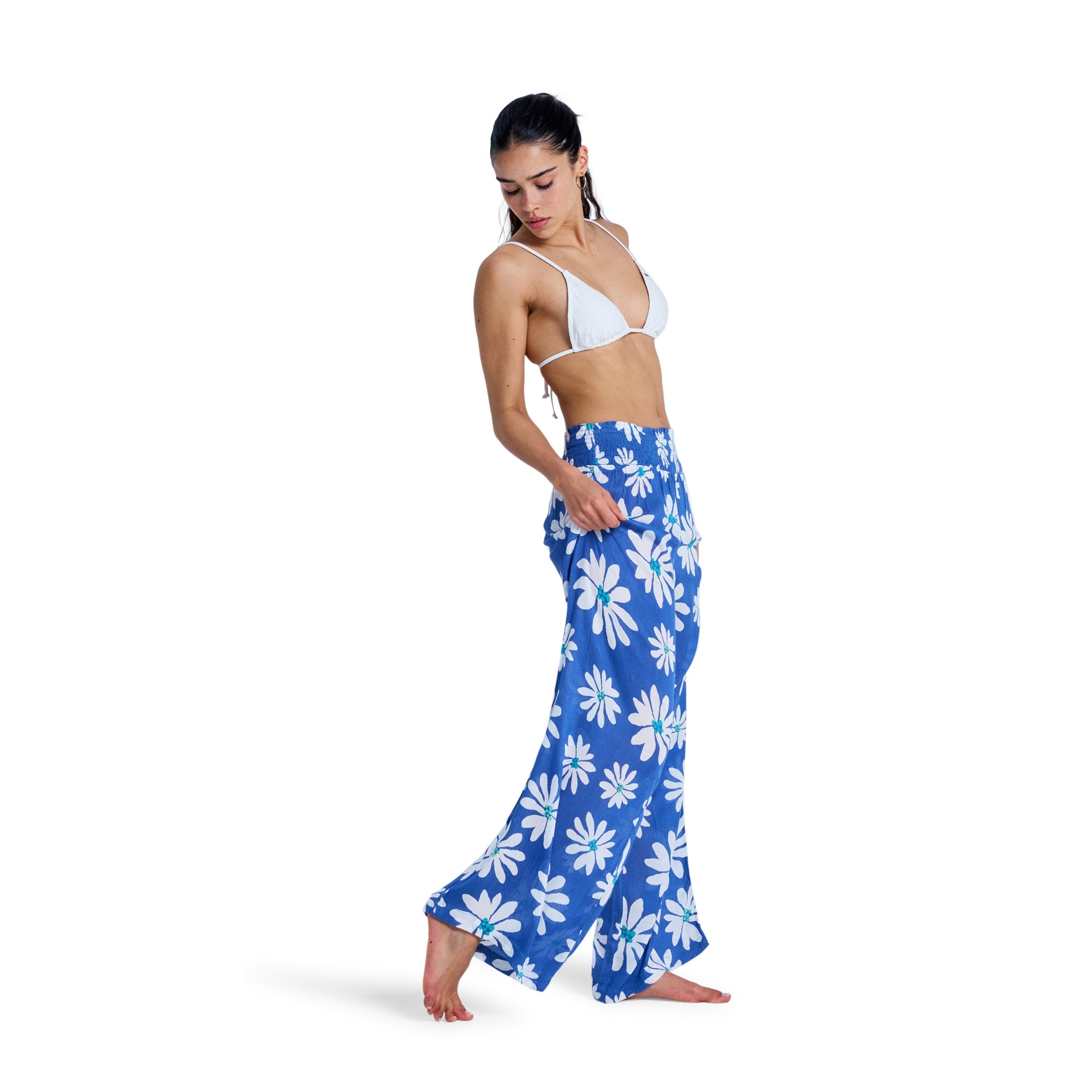 Pantalón de mujer Along The Sunset Roxy - Azul Azul-3