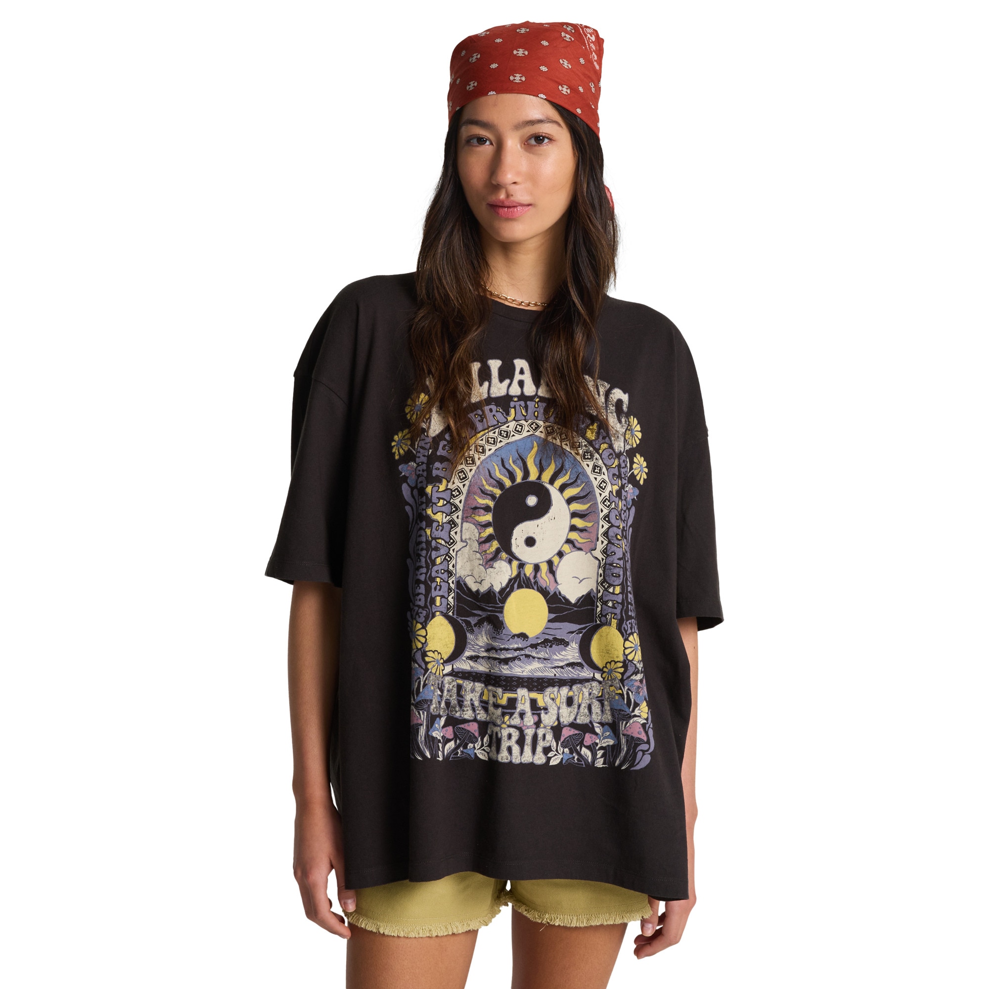 Imagen 1 de Camiseta de mujer Surf Trip Billabong - Negro Negro