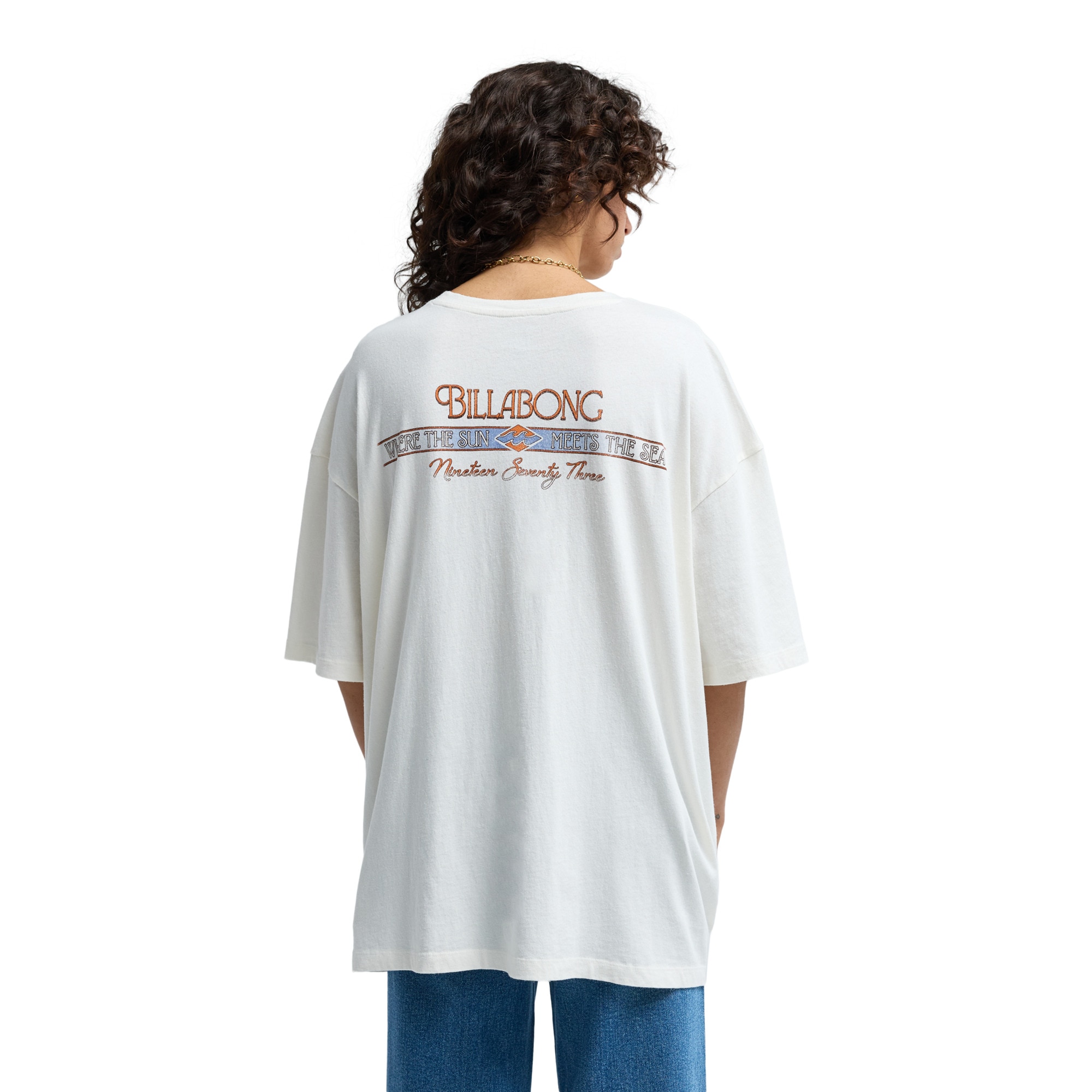Imagen 2 de Camiseta de mujer Sun Meets Sea Billabong - Blanco Blanco