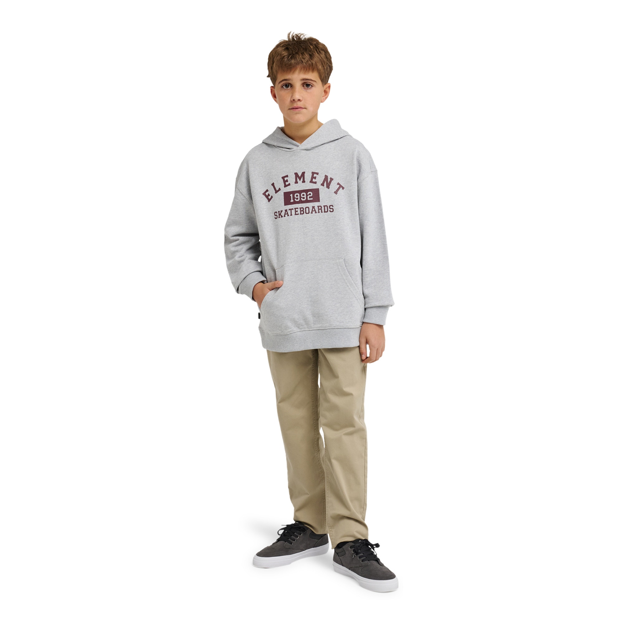 Imagen 3 de Sudadera de niños Home Team Element - Gris Gris