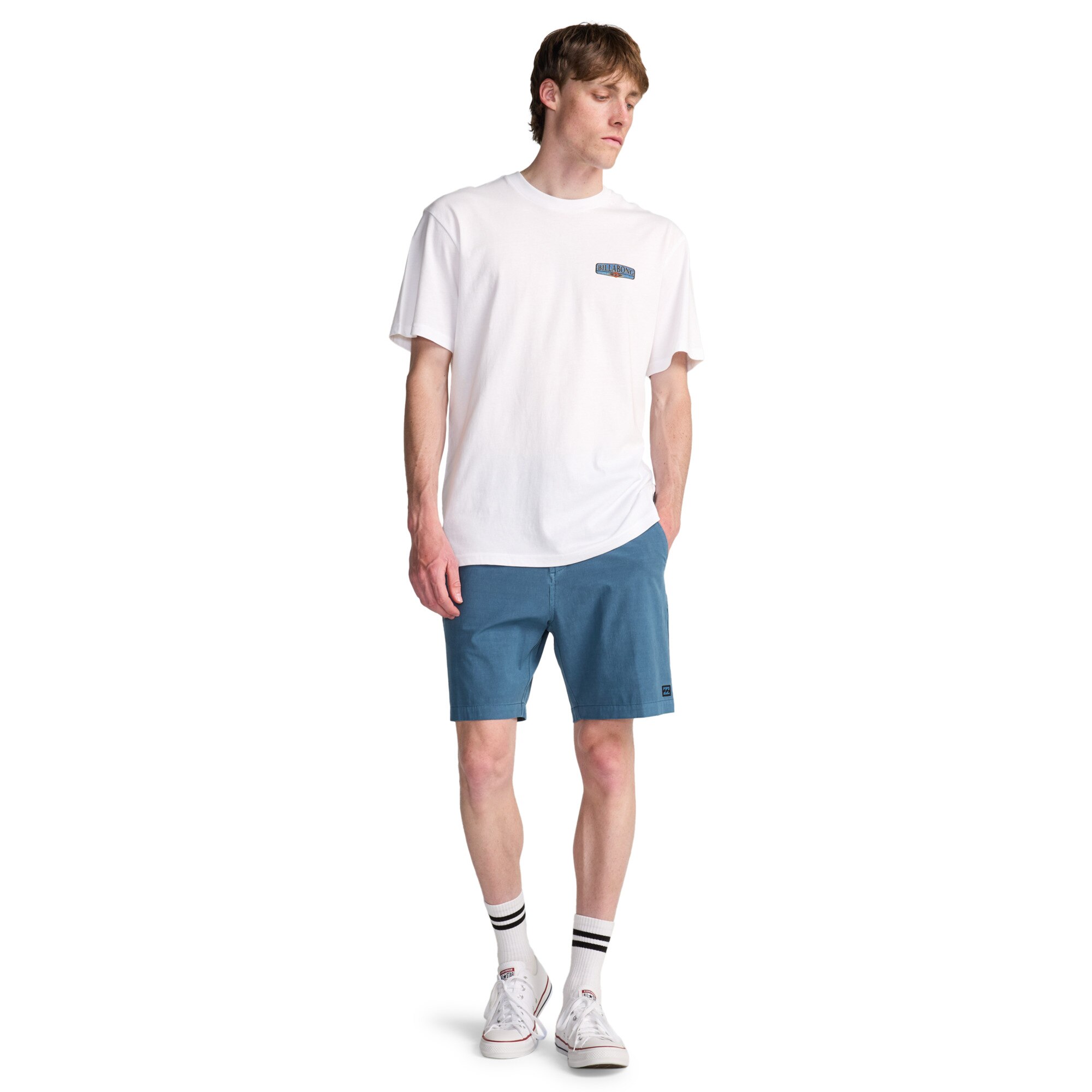 Camiseta de hombre Runner Up Billabong - Blanco Blanco-3