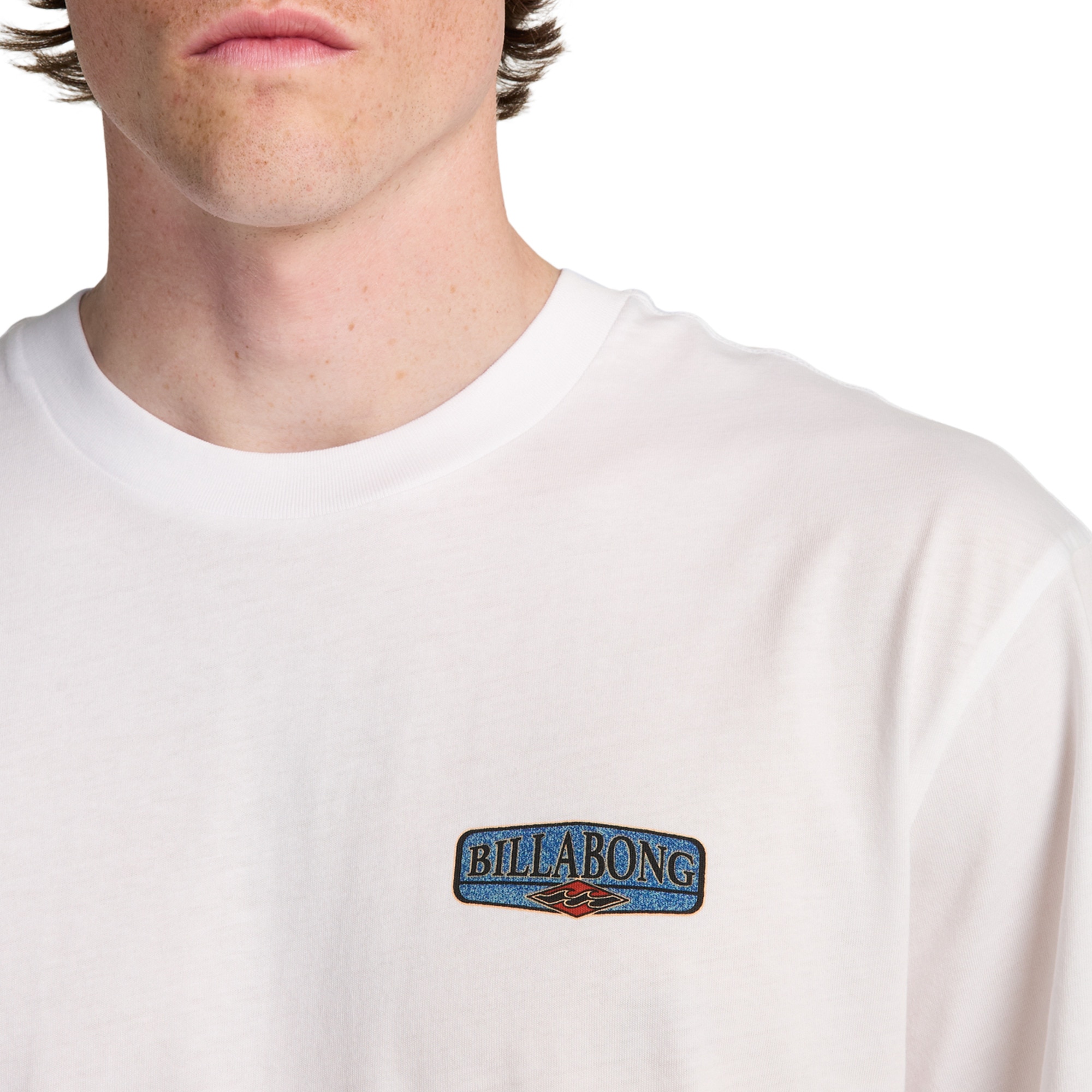 Camiseta de hombre Runner Up Billabong - Blanco Blanco-5
