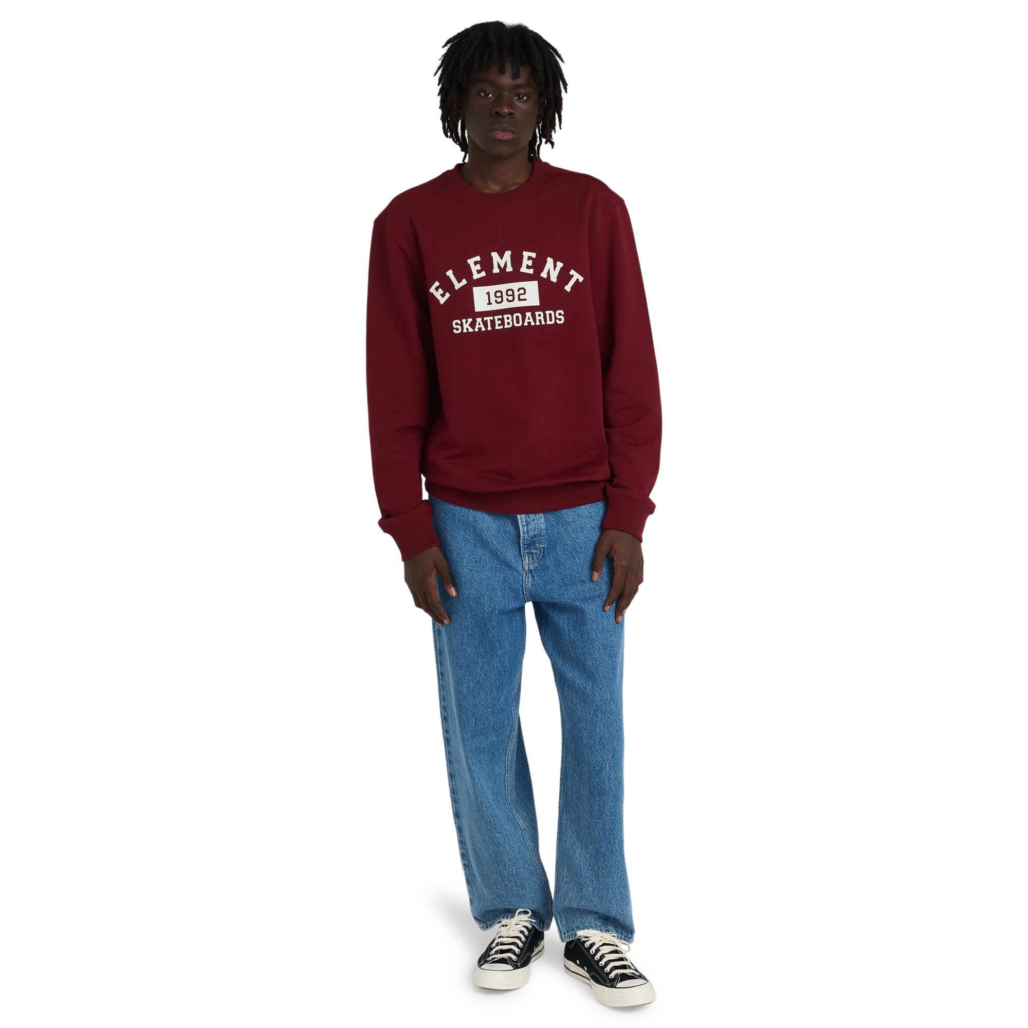 Sudadera de hombre Home Team Element - Rojo Rojo-4