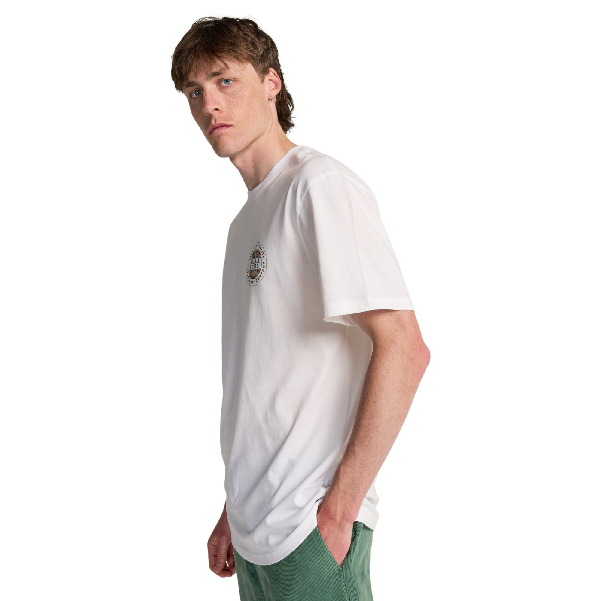 Camiseta de hombre Rotor Billabong - Blanco Blanco-4