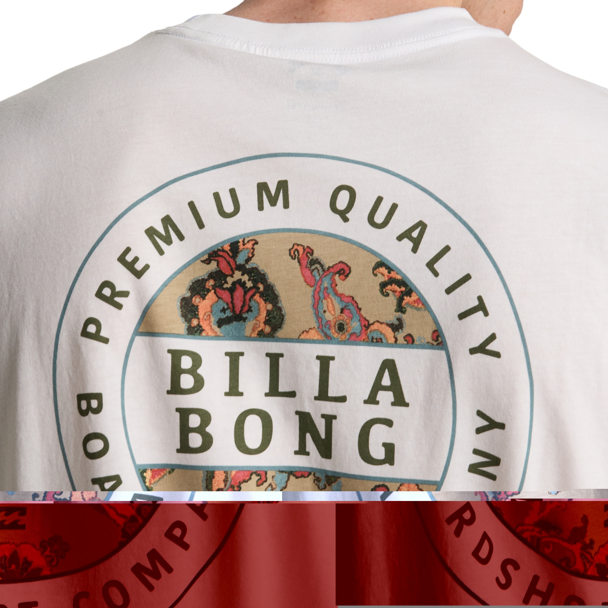 Camiseta de hombre Rotor Billabong - Blanco Blanco-5