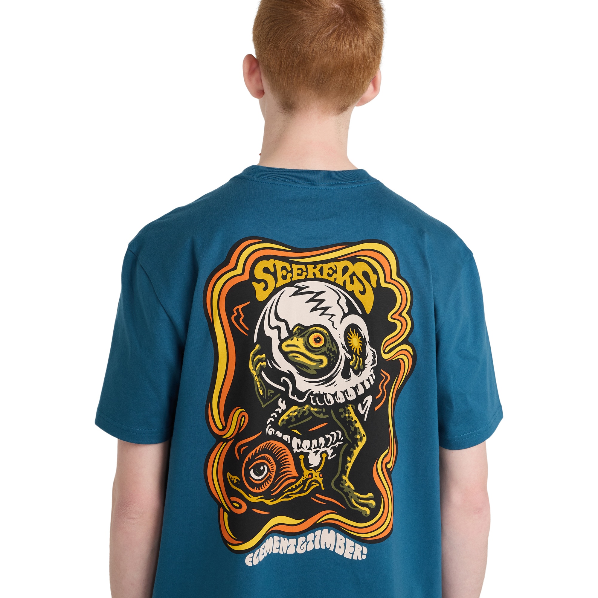 Camiseta de hombre Timber Hermit Element - Azul Azul-6
