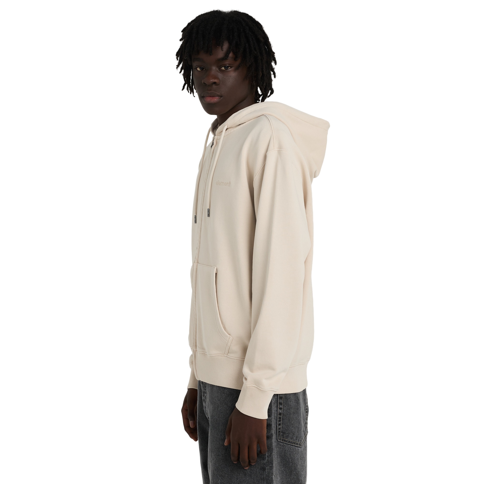 Sudadera de hombre Lowcase Element - Beige Beige-3