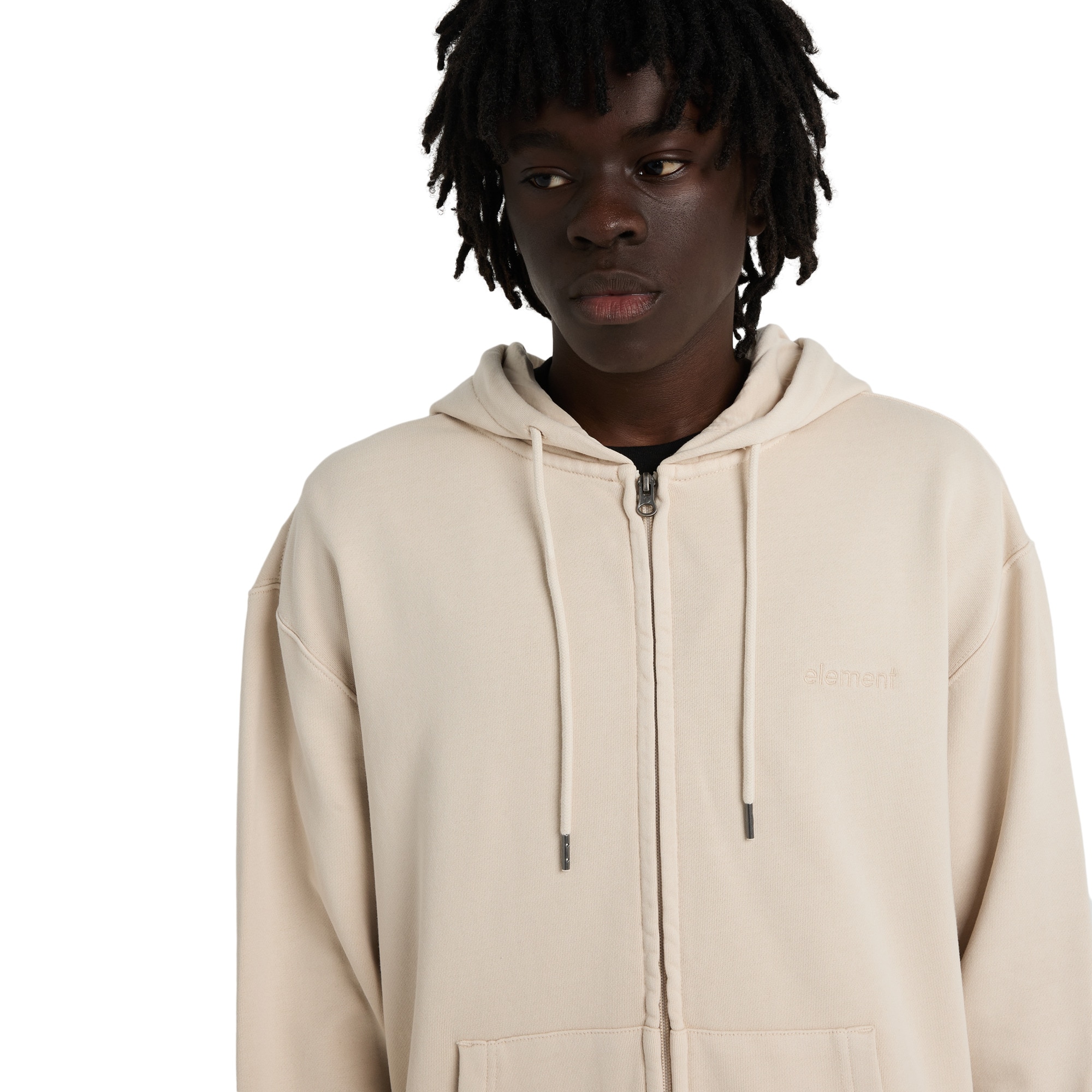 Sudadera de hombre Lowcase Element - Beige Beige-4