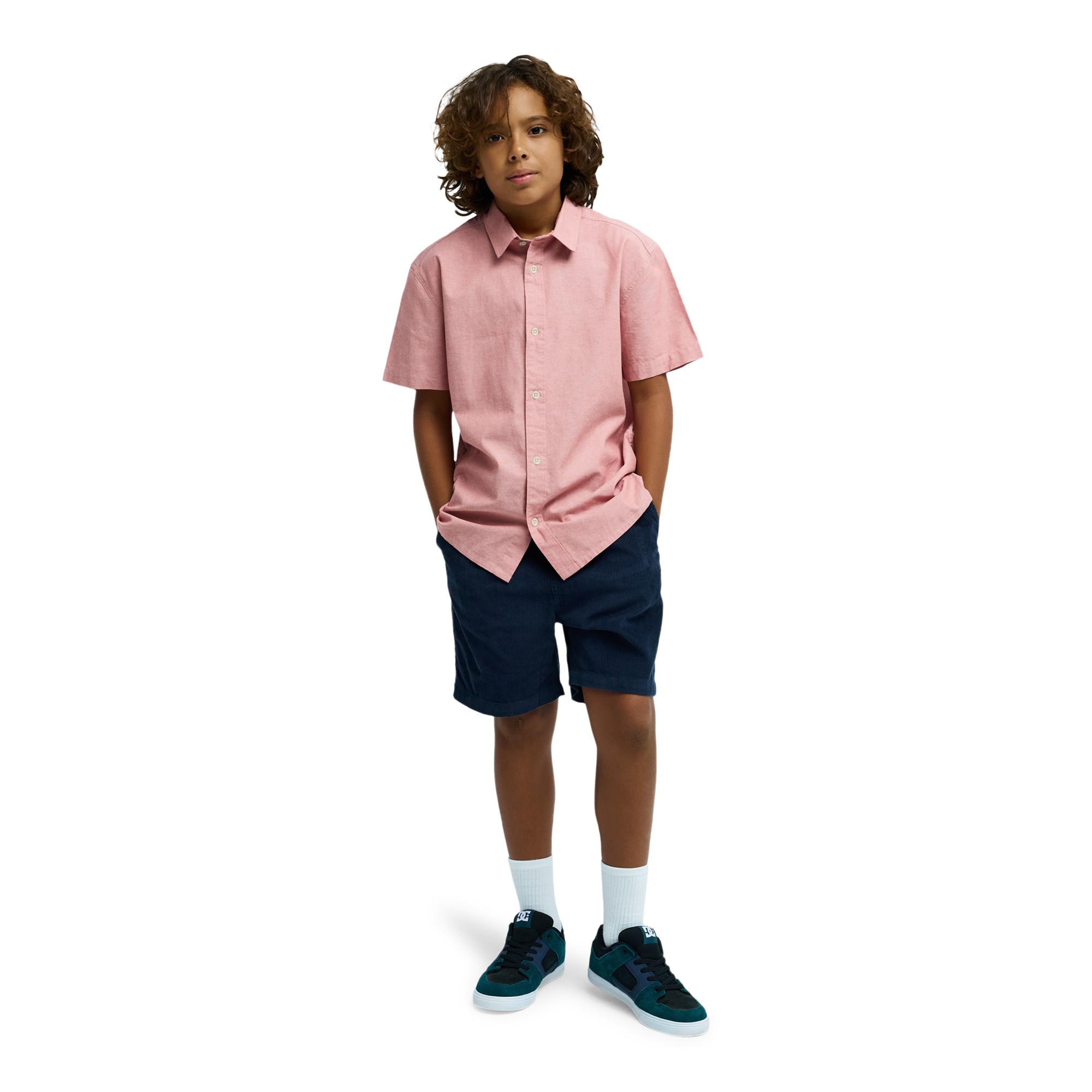 Camisa de niños Drumfins Quiksilver - Rosa Rosa-5