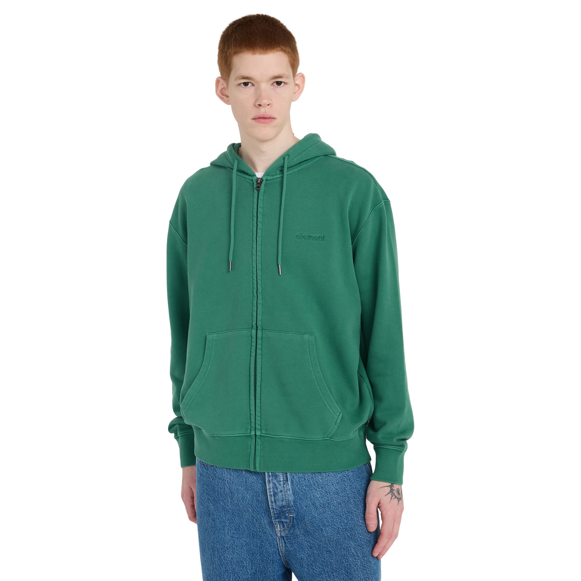 Sudadera de hombre Lowcase Element - Verde Verde-1