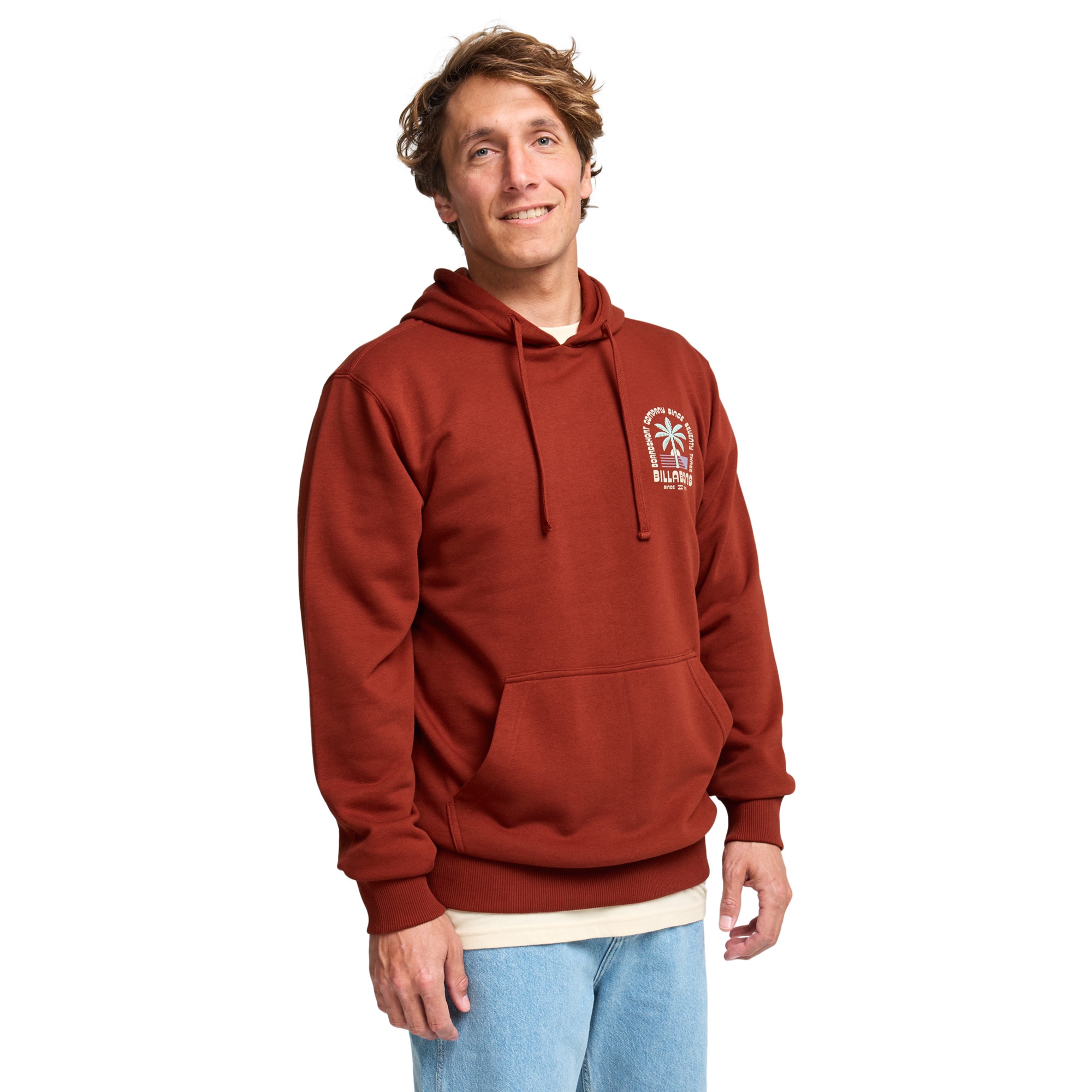Sudadera de hombre Foundation Billabong - Rojo Rojo-1