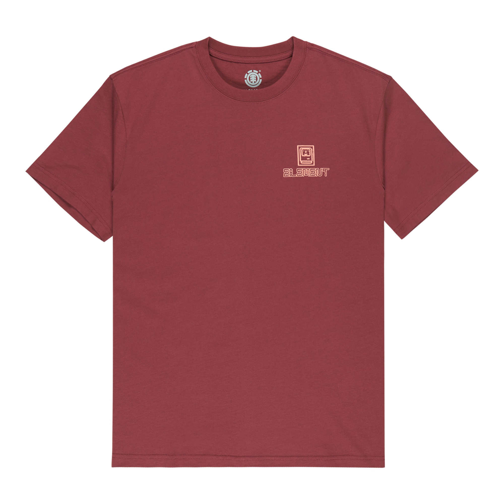 Camiseta de hombre Inner Workings Element - Rojo Teja Rojo Teja-1