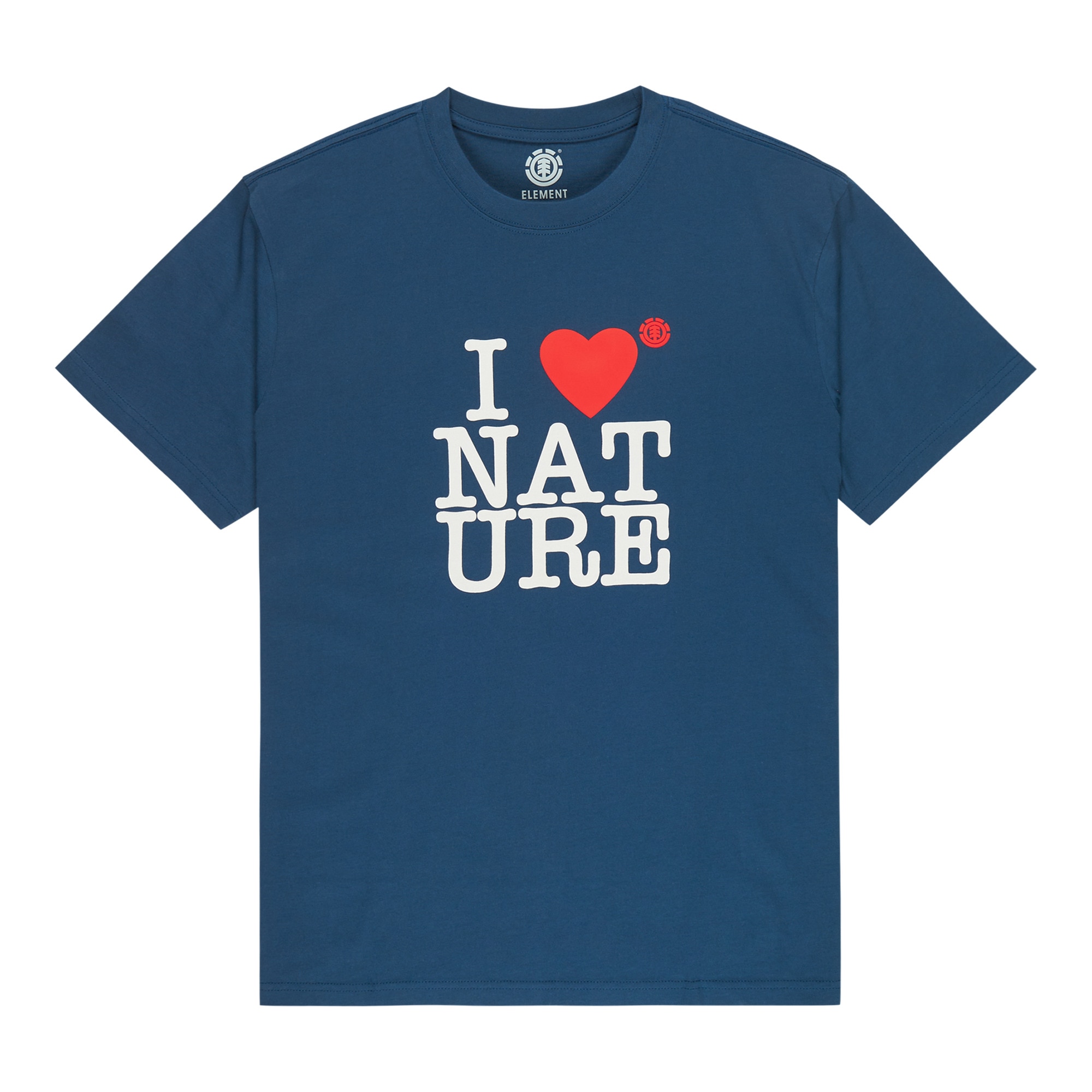 Camiseta de hombre I Heart Element - Azul Azul-6