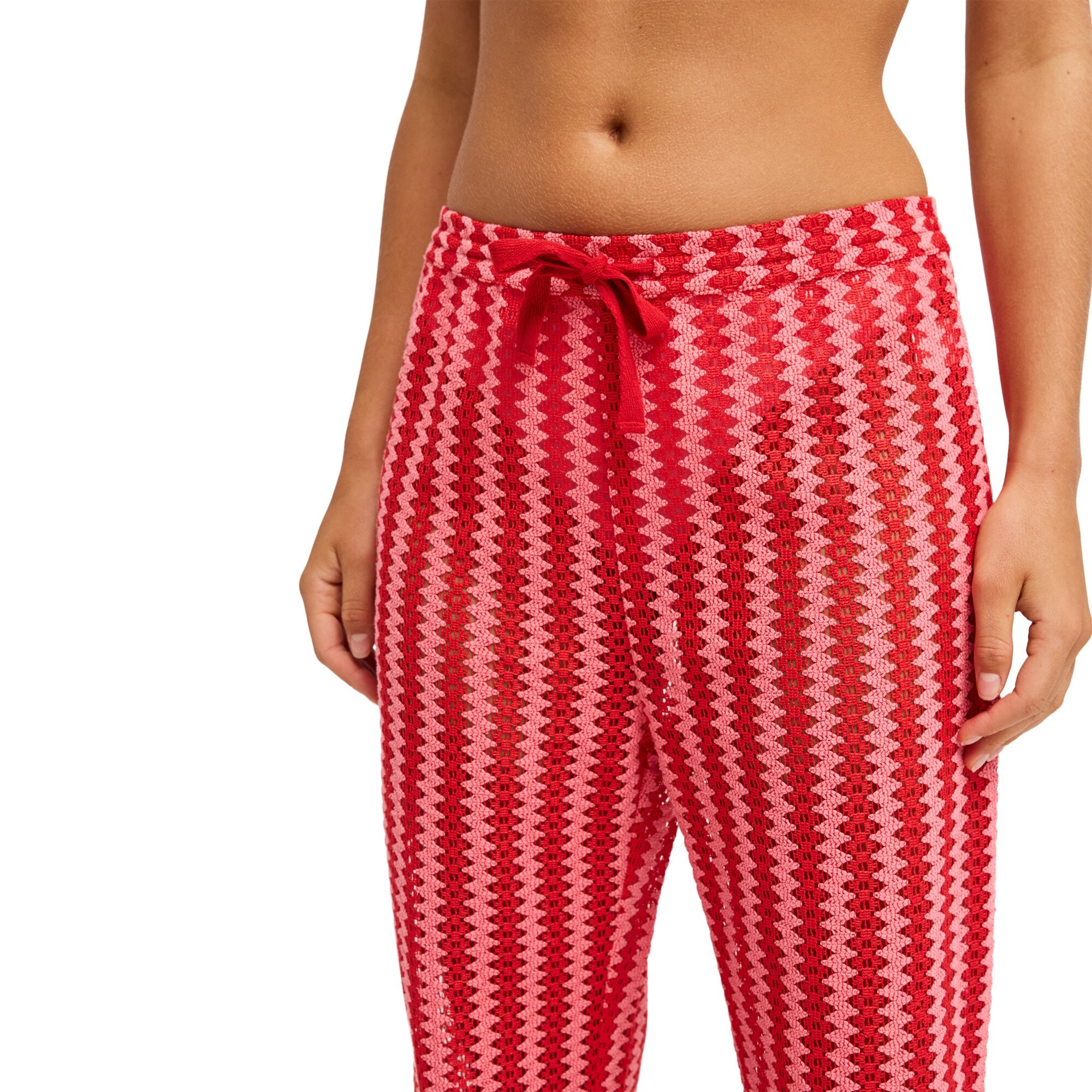 Pantalón de mujer Moana Story Roxy - Rojo Rojo-4
