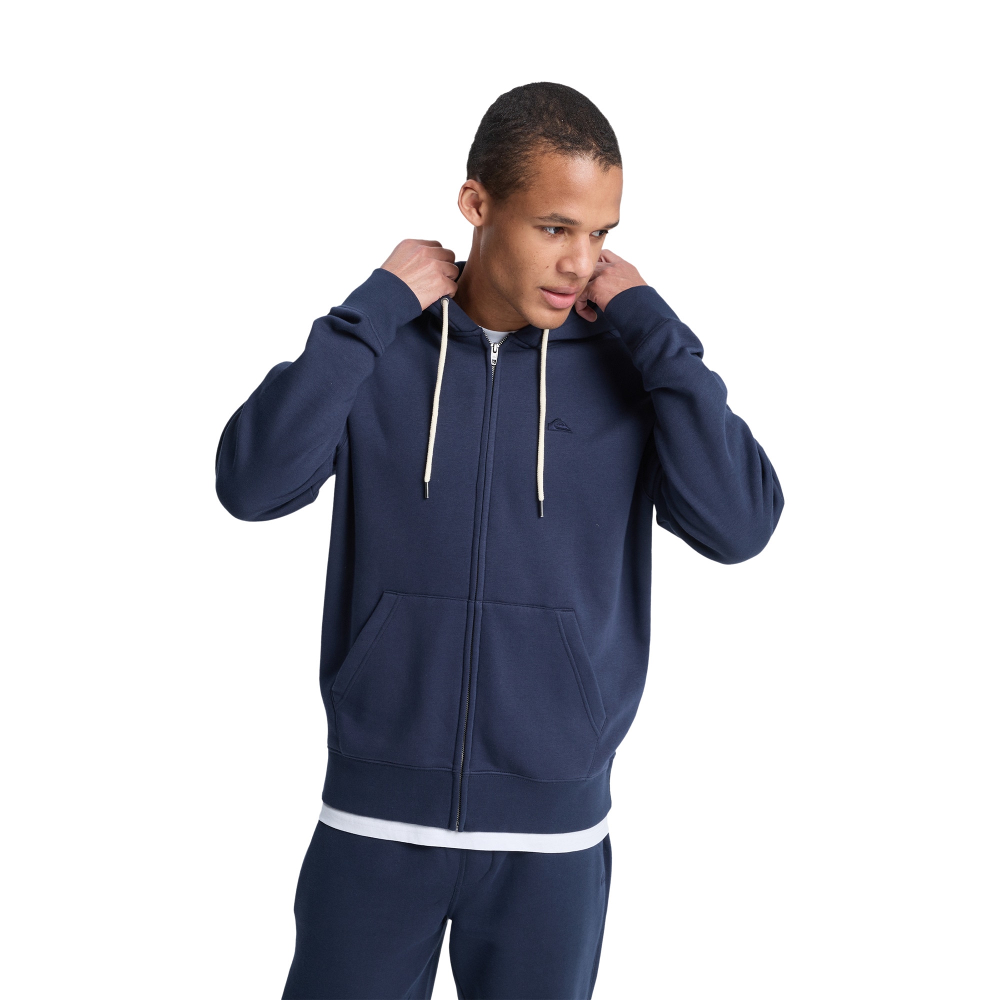 Imagen 0 de Sudadera de hombre Salt Water Zip Quiksilver Azul marino