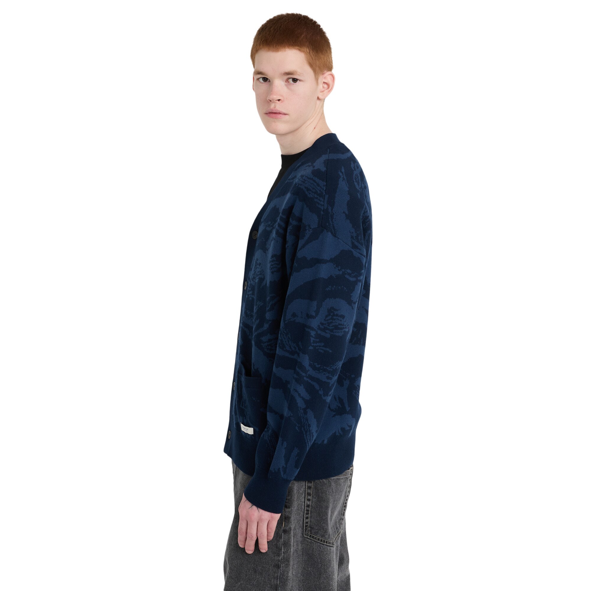 Chaqueta de hombre Spirit Camo Element - Azul Azul-3