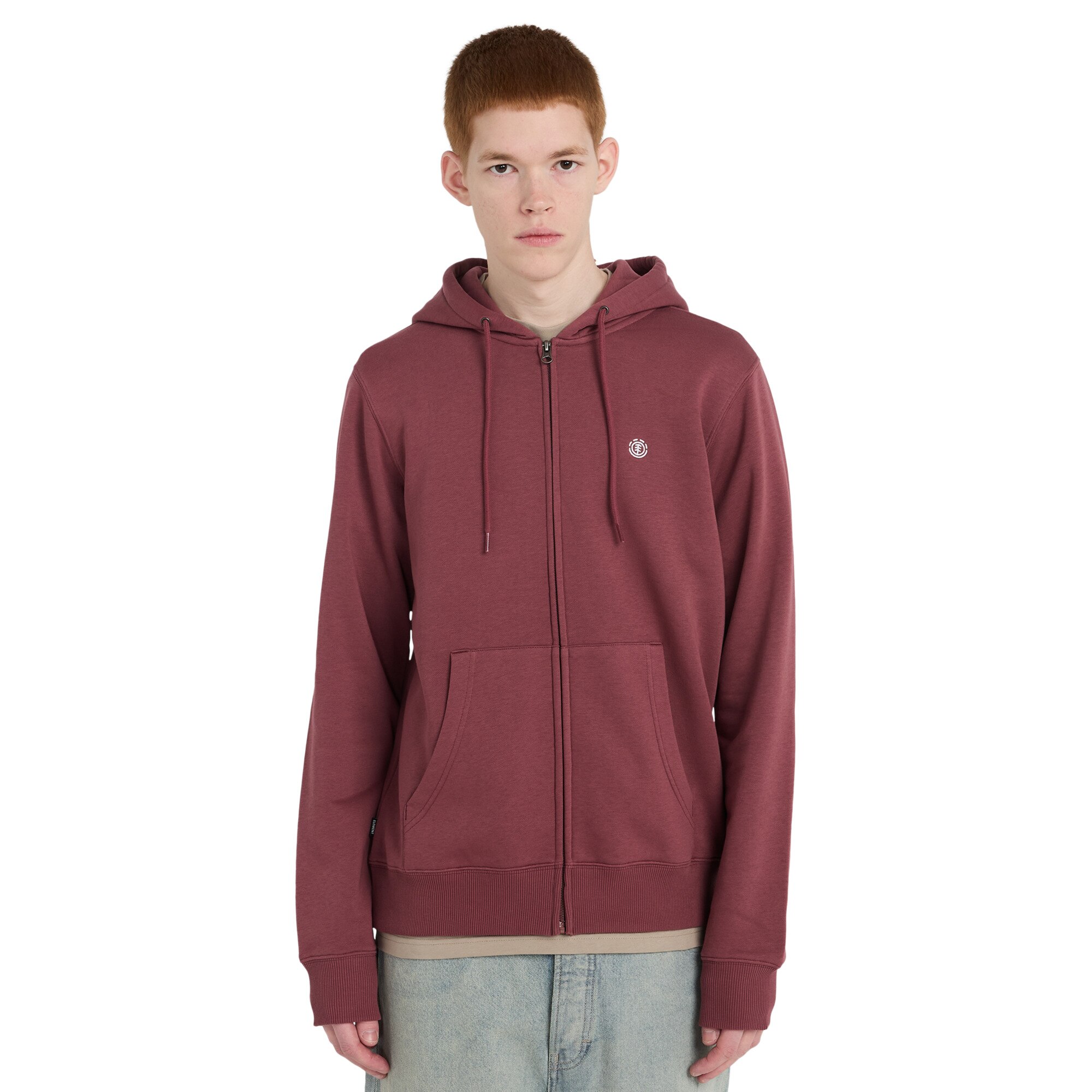 Imagen 0 de Sudadera de hombre Icon Embroidery Element Rojo Teja