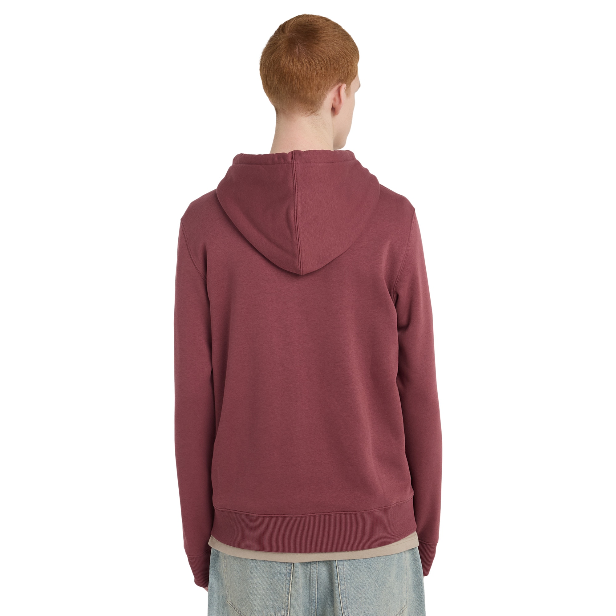 Sudadera de hombre Icon Embroidery Element - Rojo Teja Rojo Teja-2