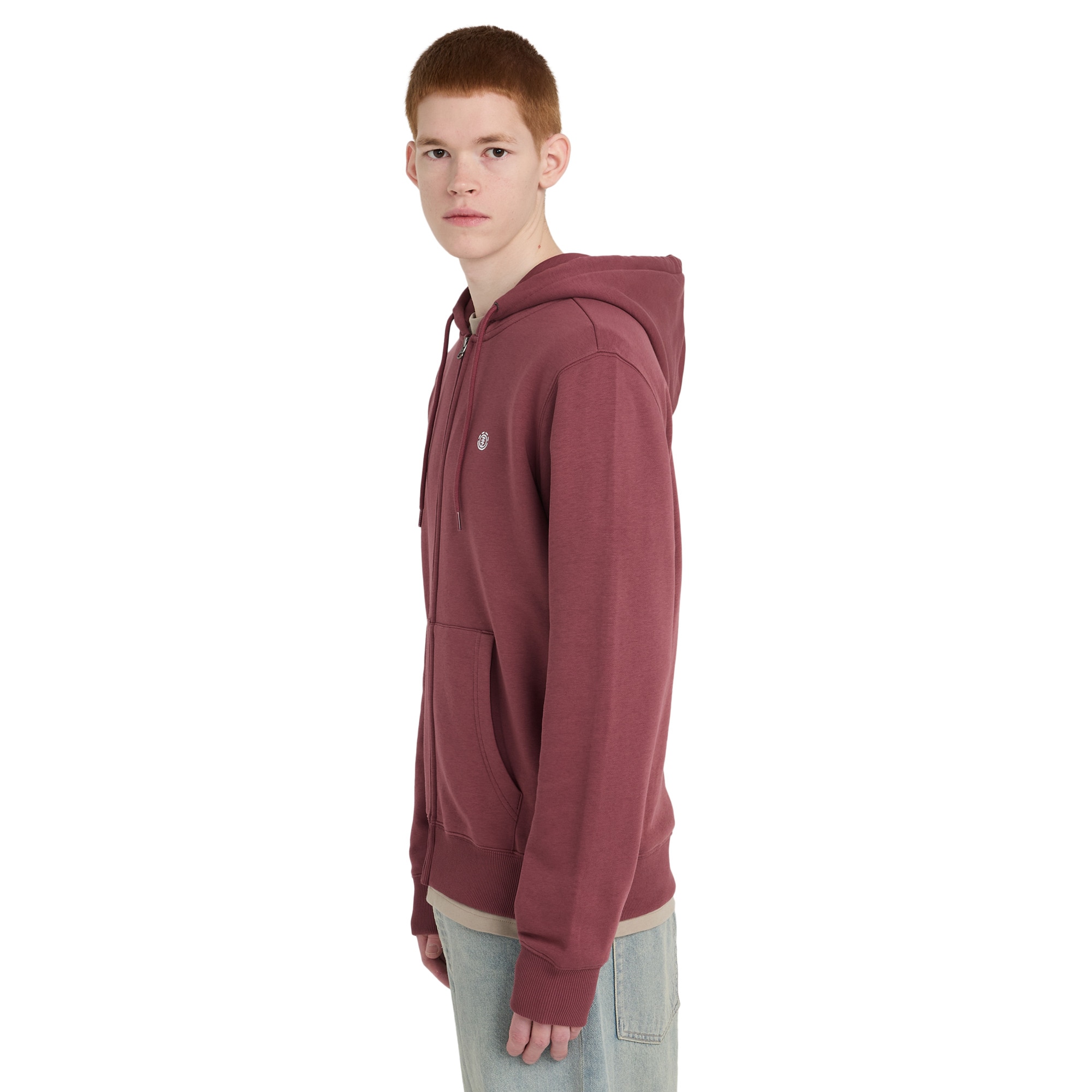 Sudadera de hombre Icon Embroidery Element - Rojo Teja Rojo Teja-3