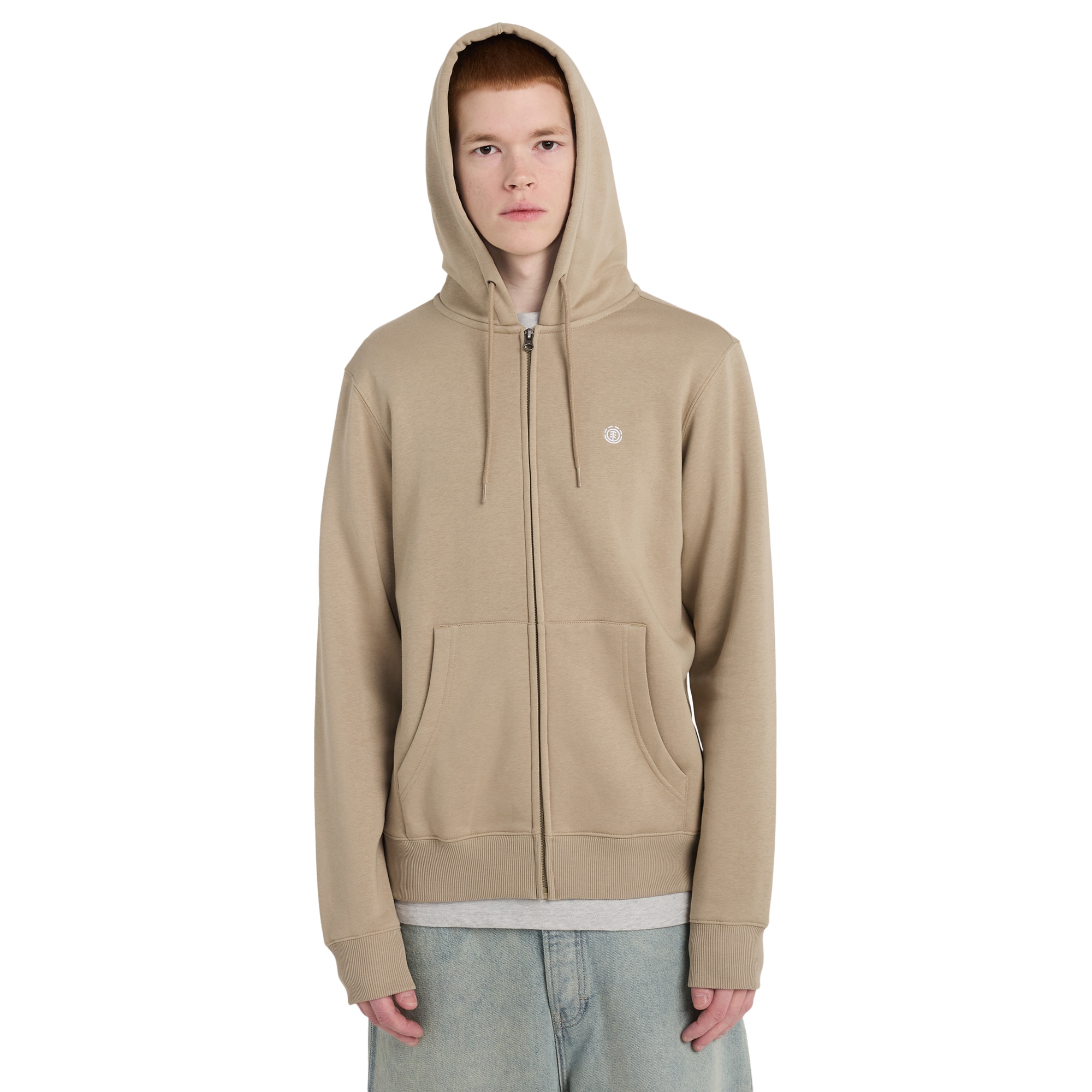 Sudadera de hombre Icon Embroidery Element - Beige Beige-1
