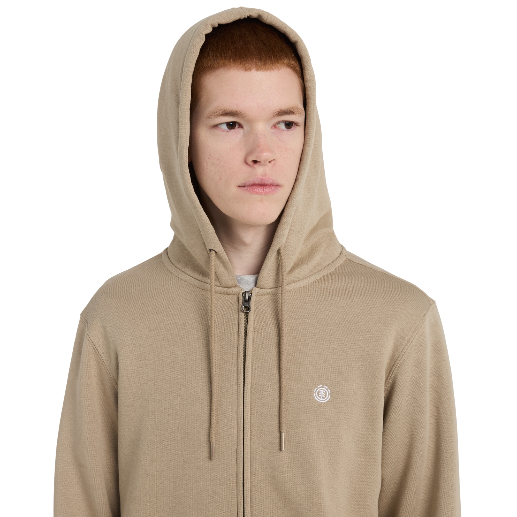 Sudadera de hombre Icon Embroidery Element - Beige Beige-4