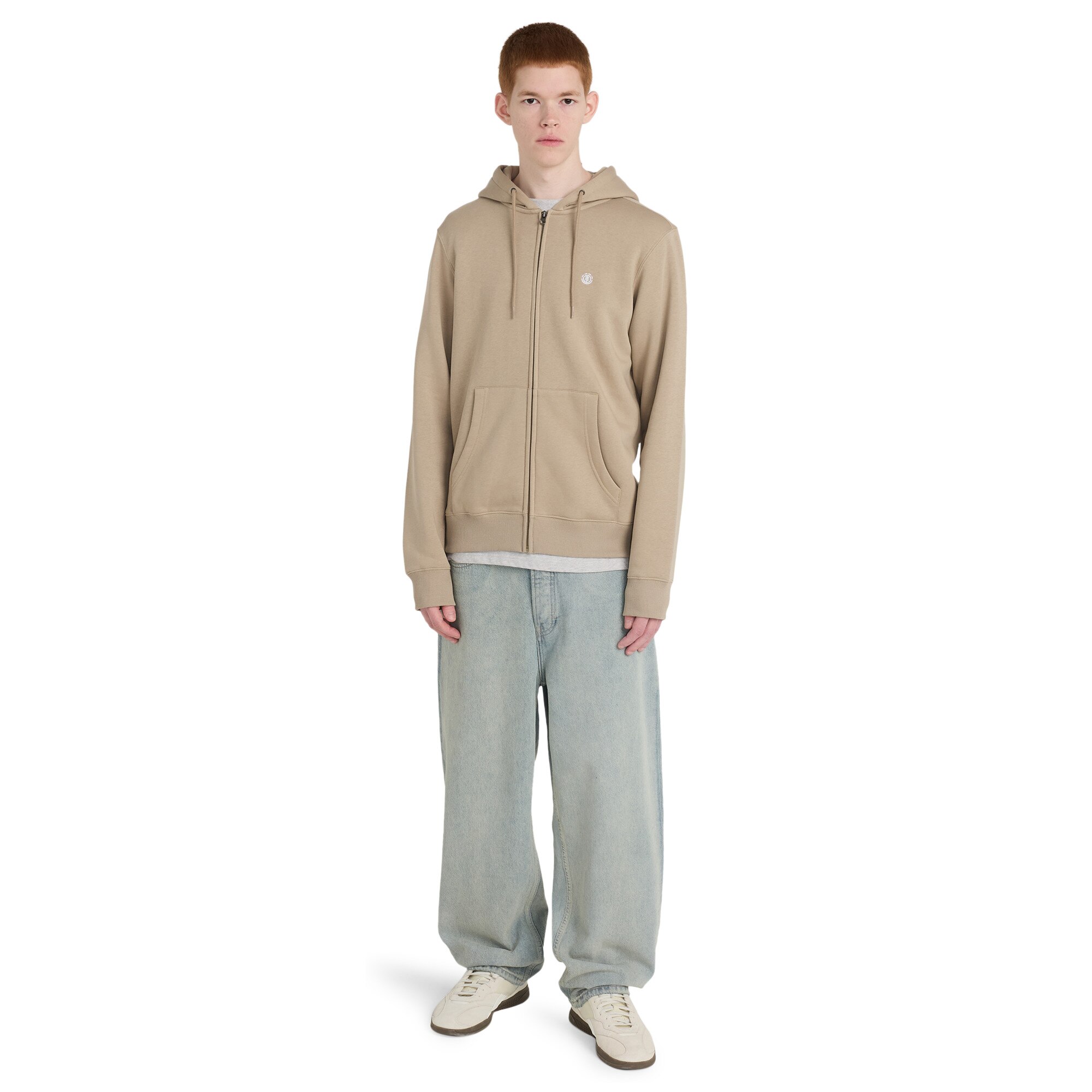 Sudadera de hombre Icon Embroidery Element - Beige Beige-5