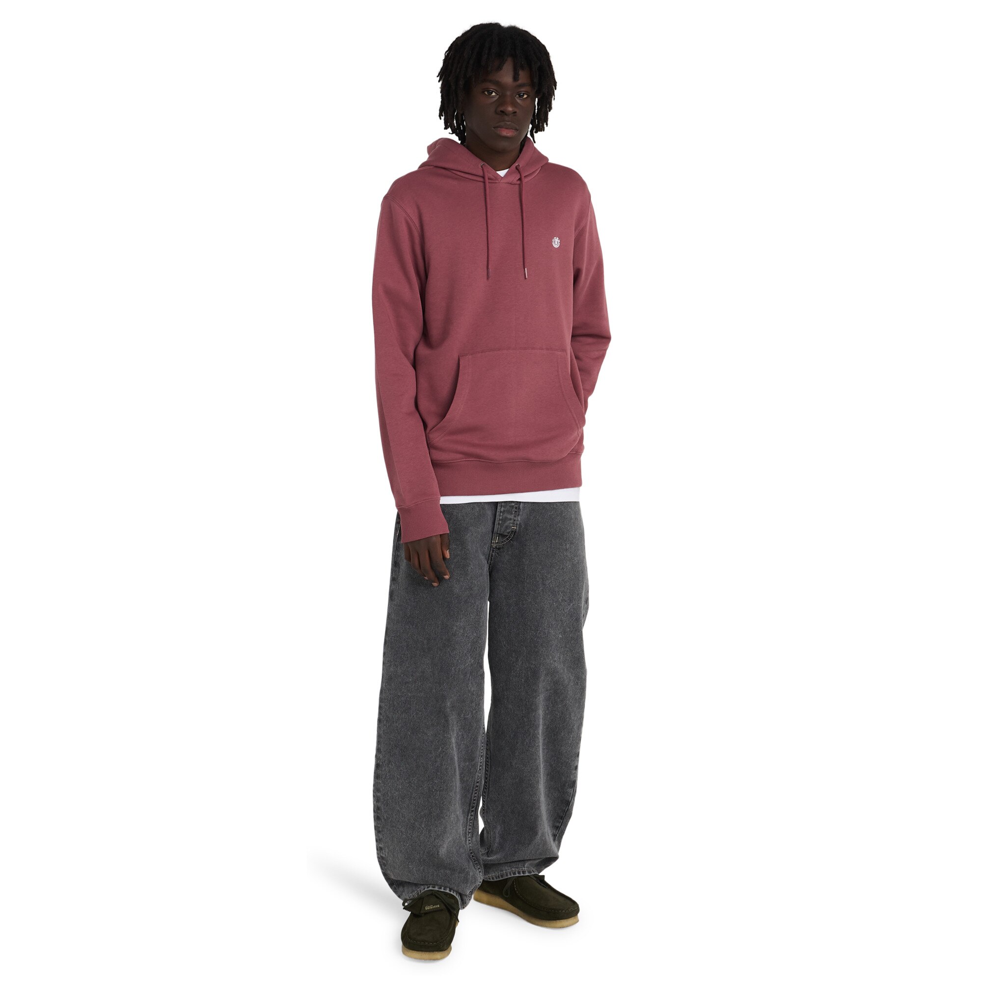 Sudadera de hombre Icon Embroidery Po Element - Rojo Teja Rojo Teja-5