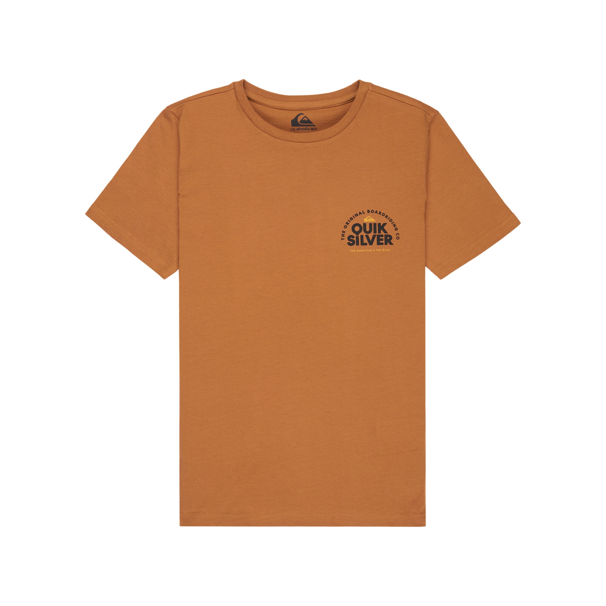 Camiseta de niños Fundamental Ride Quiksilver - Marrón Marrón-6