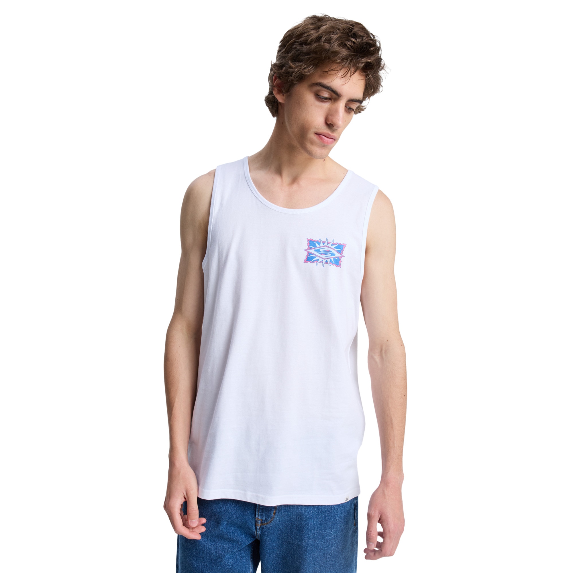 Quiksilver Camiseta de hombre EV Starfish Stamp Morado