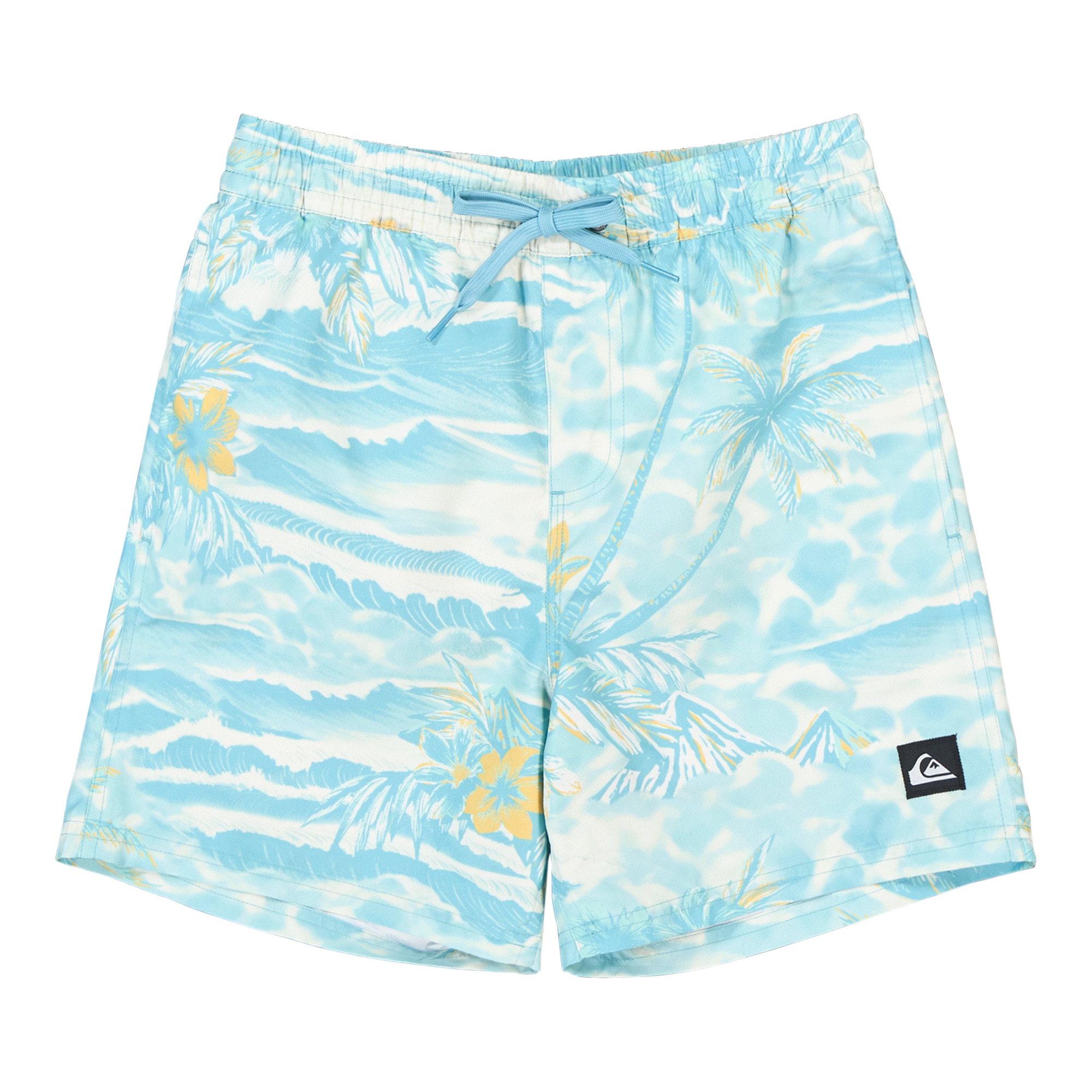 Bañador de niños Everyday Printed Volley 14" Quiksilver - Azul claro Azul claro-1
