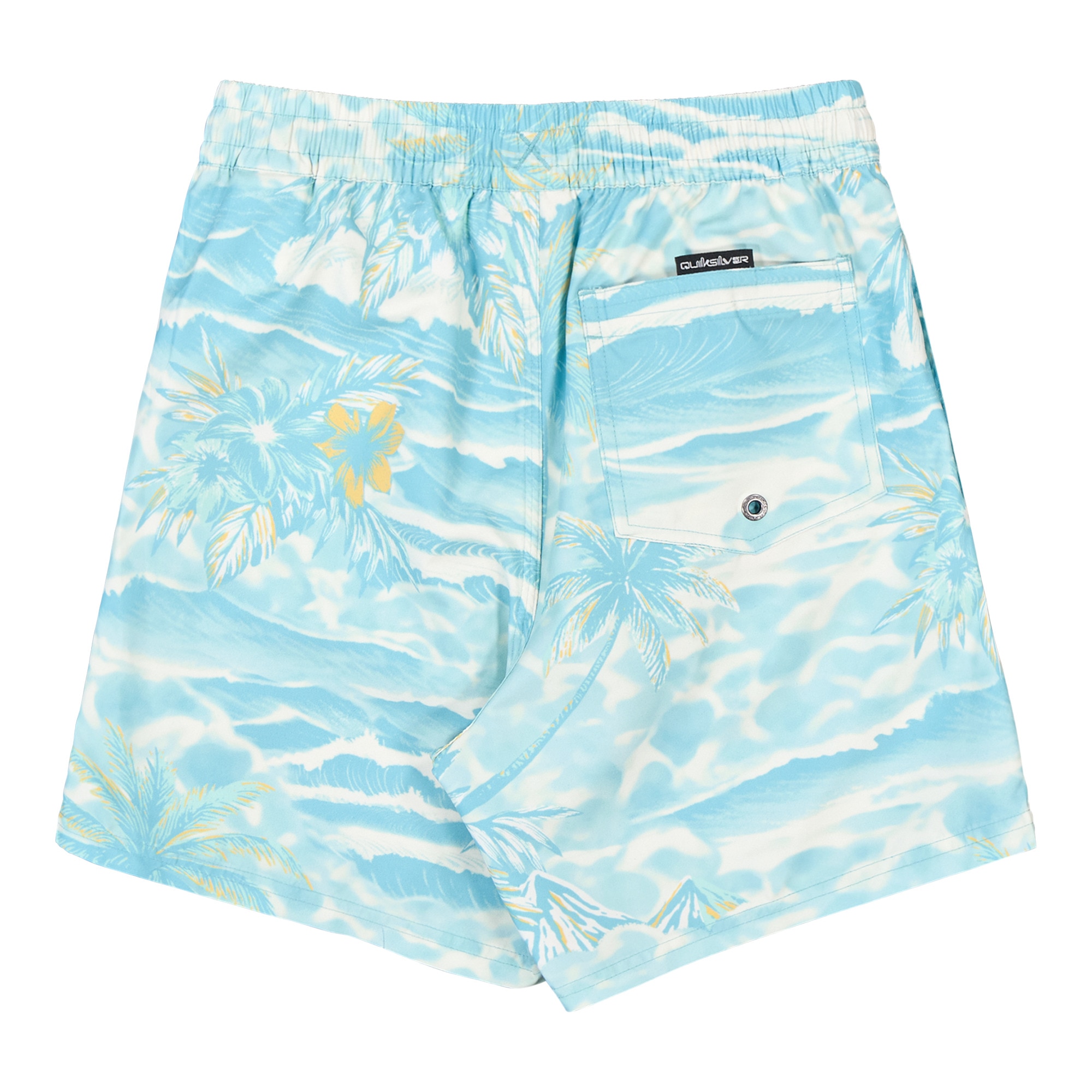 Bañador de niños Everyday Printed Volley 14" Quiksilver - Azul claro Azul claro-2