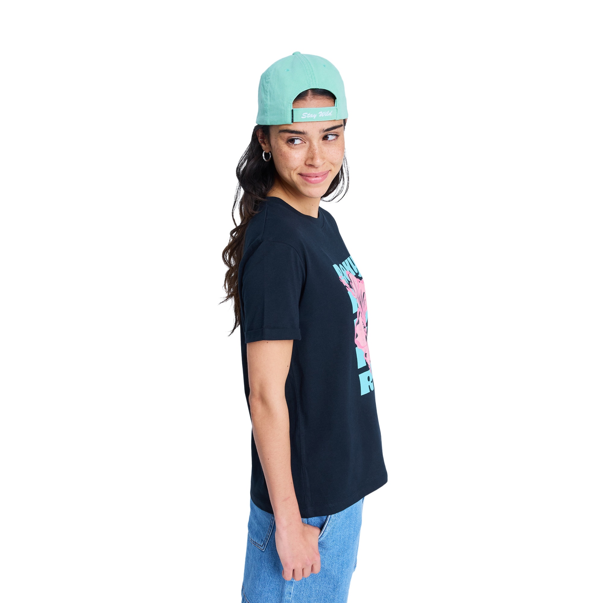 Camiseta de mujer Oceanregular Poster Roxy - Negro Negro-3