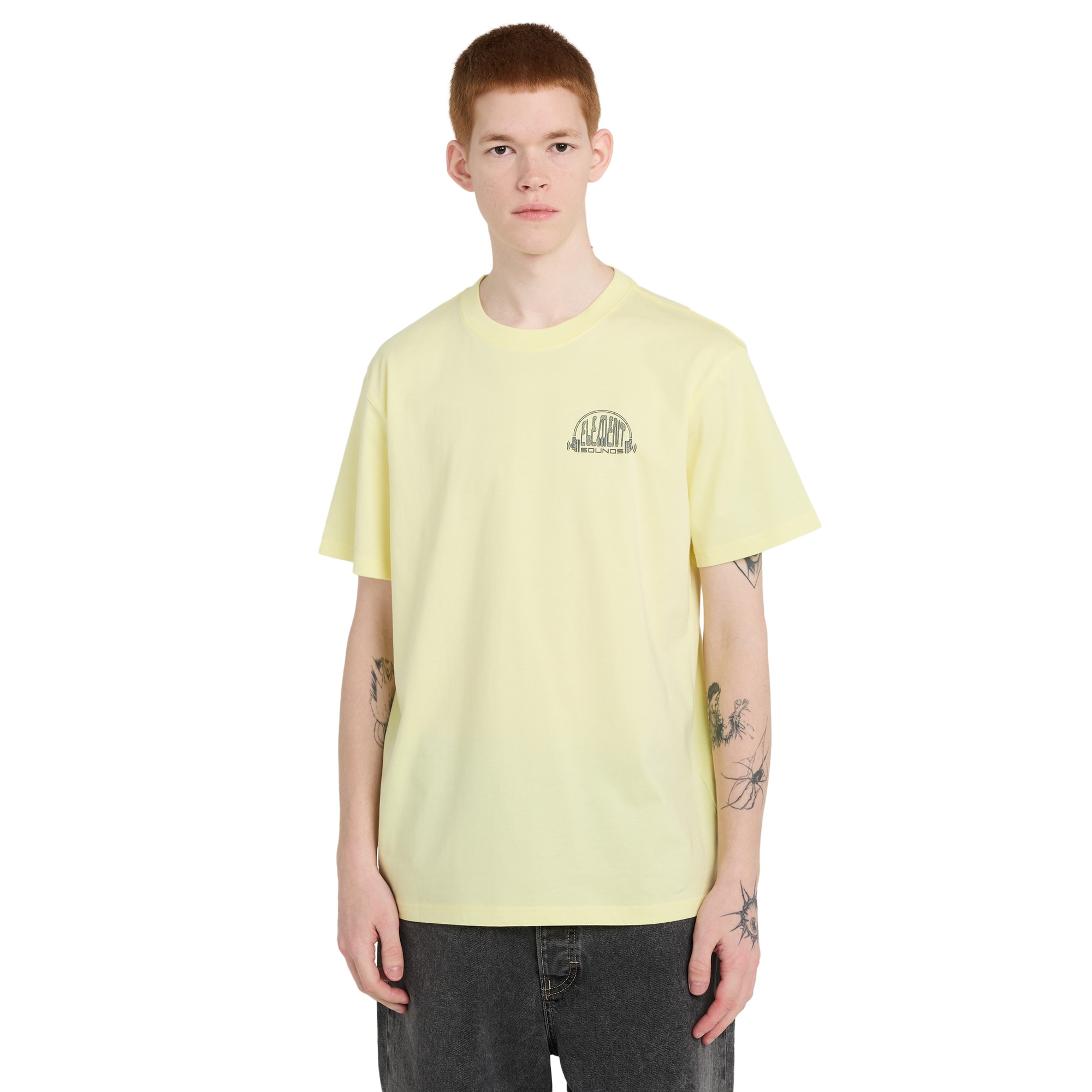 Camiseta de hombre Spinner Element - Amarillo Amarillo-1