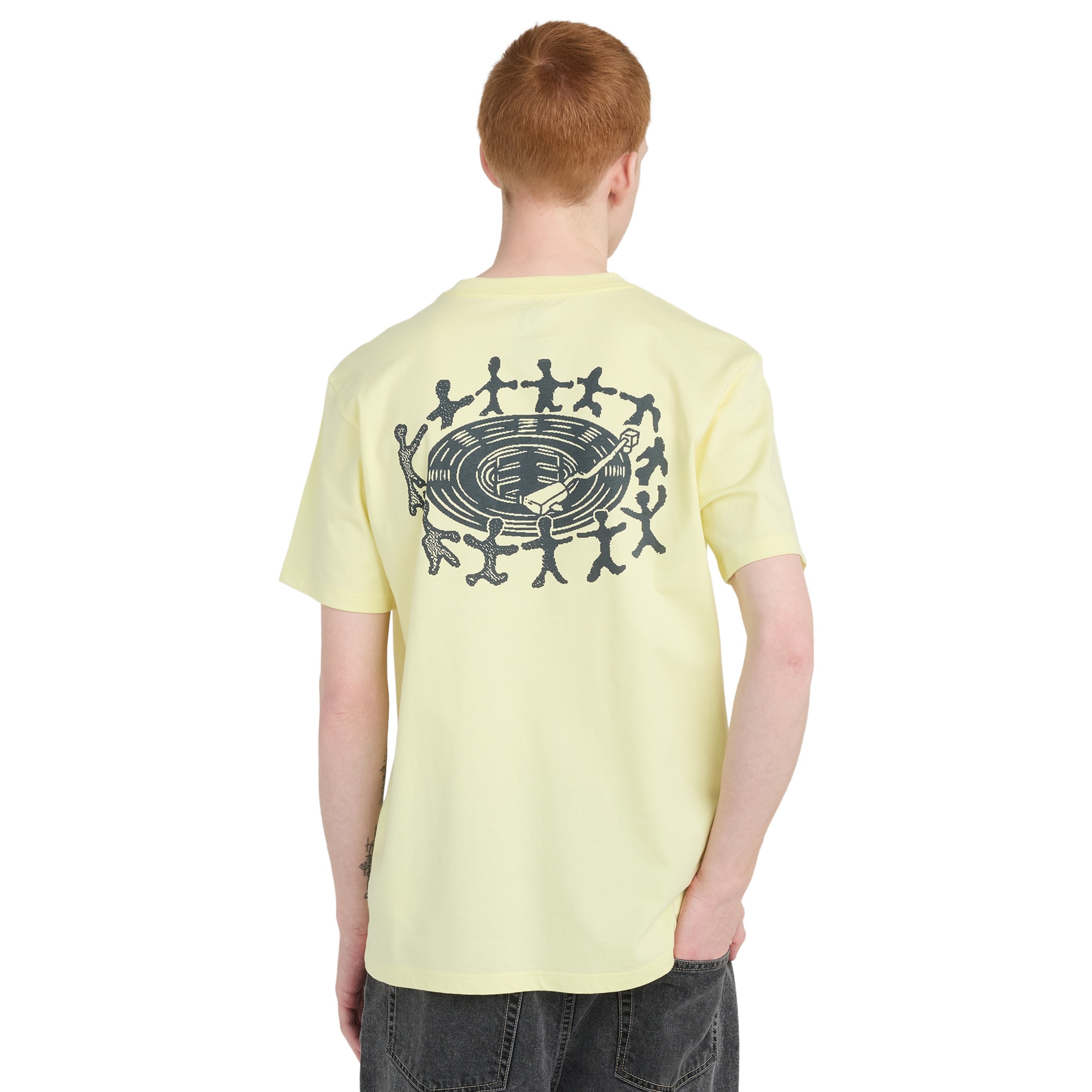 Camiseta de hombre Spinner Element - Amarillo Amarillo-2