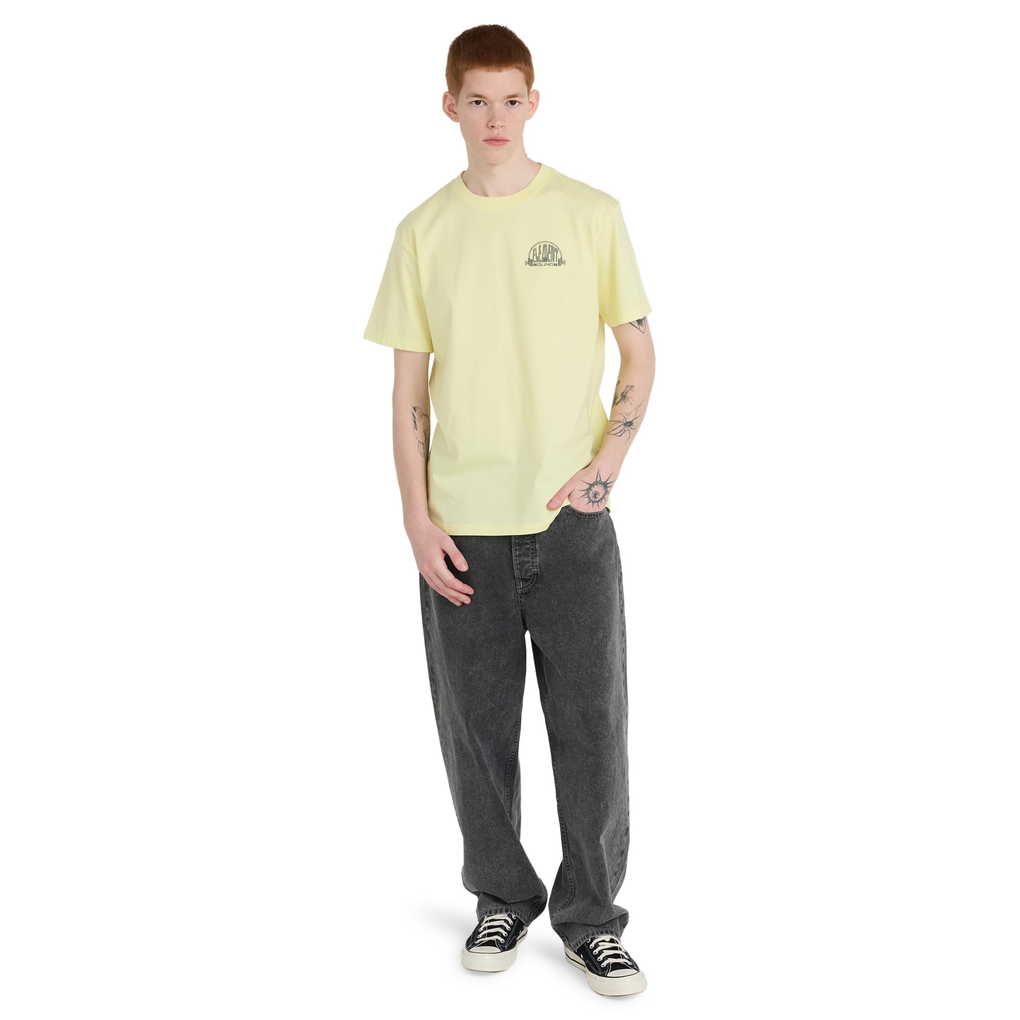 Camiseta de hombre Spinner Element - Amarillo Amarillo-5