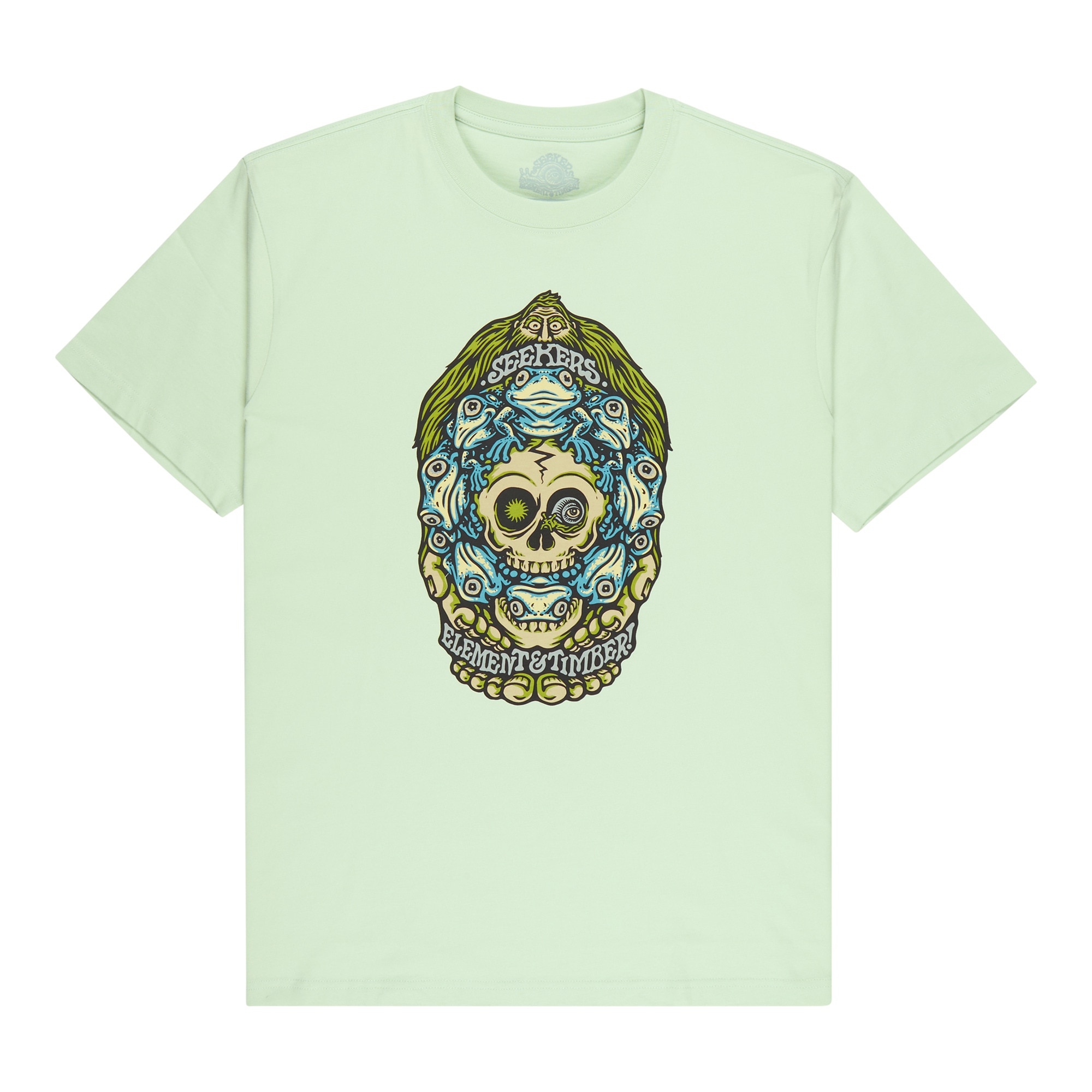 Camiseta de hombre Timber Orbit Element - Verde Verde-6