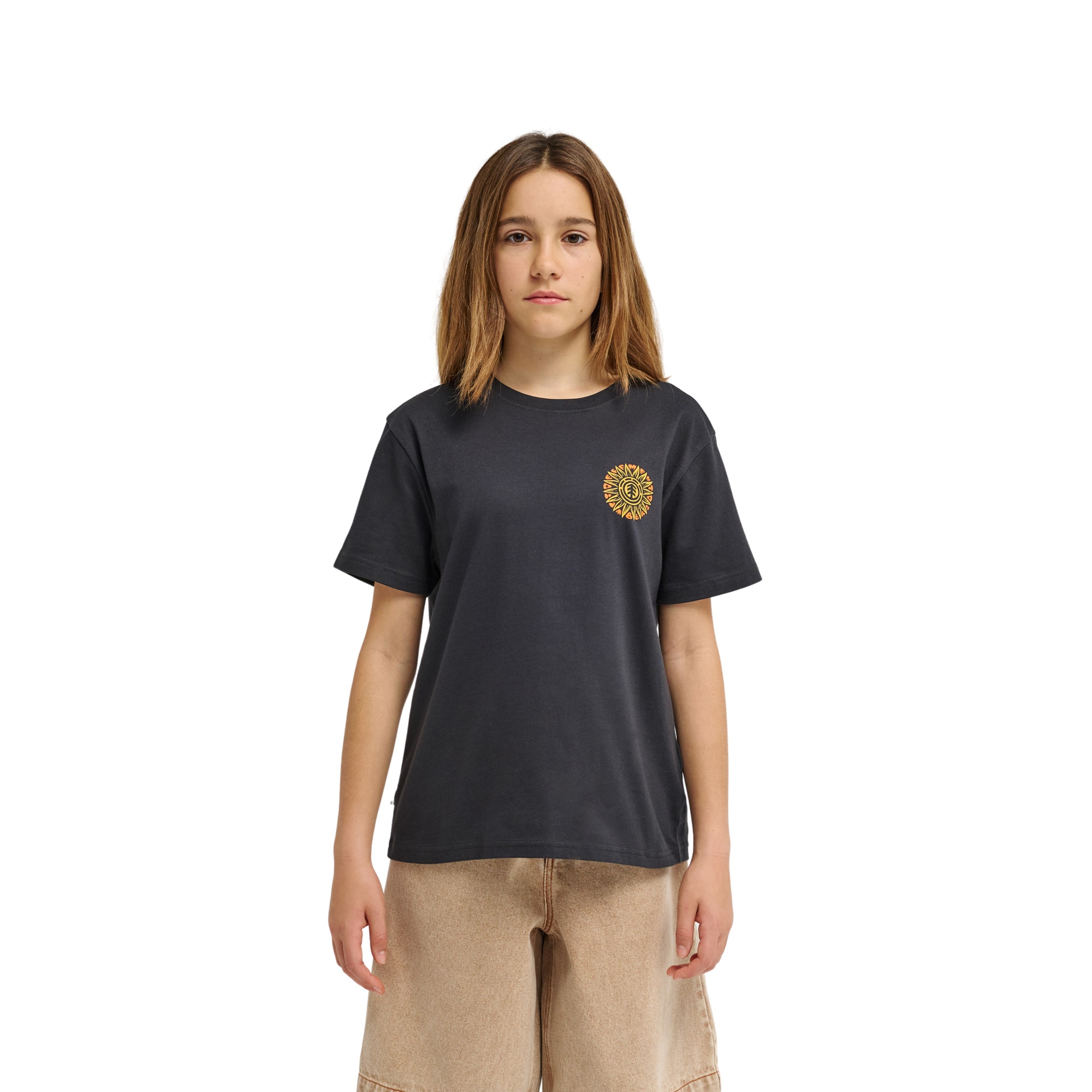 Element Camiseta de niños Timber Orbit Beige