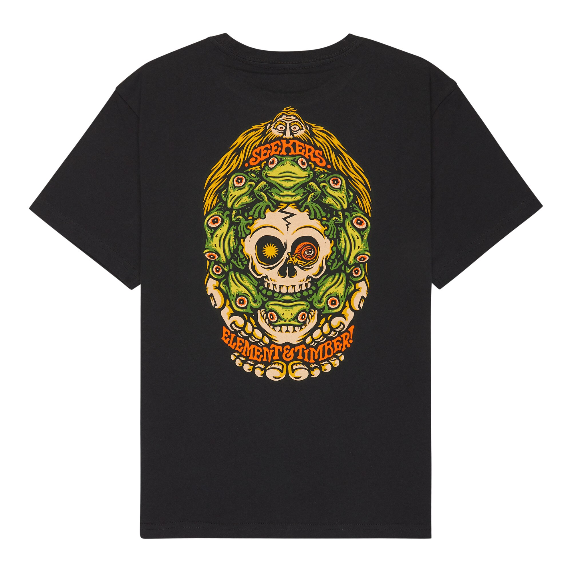 Camiseta de niños Timber Orbit Element - Negro Negro-5